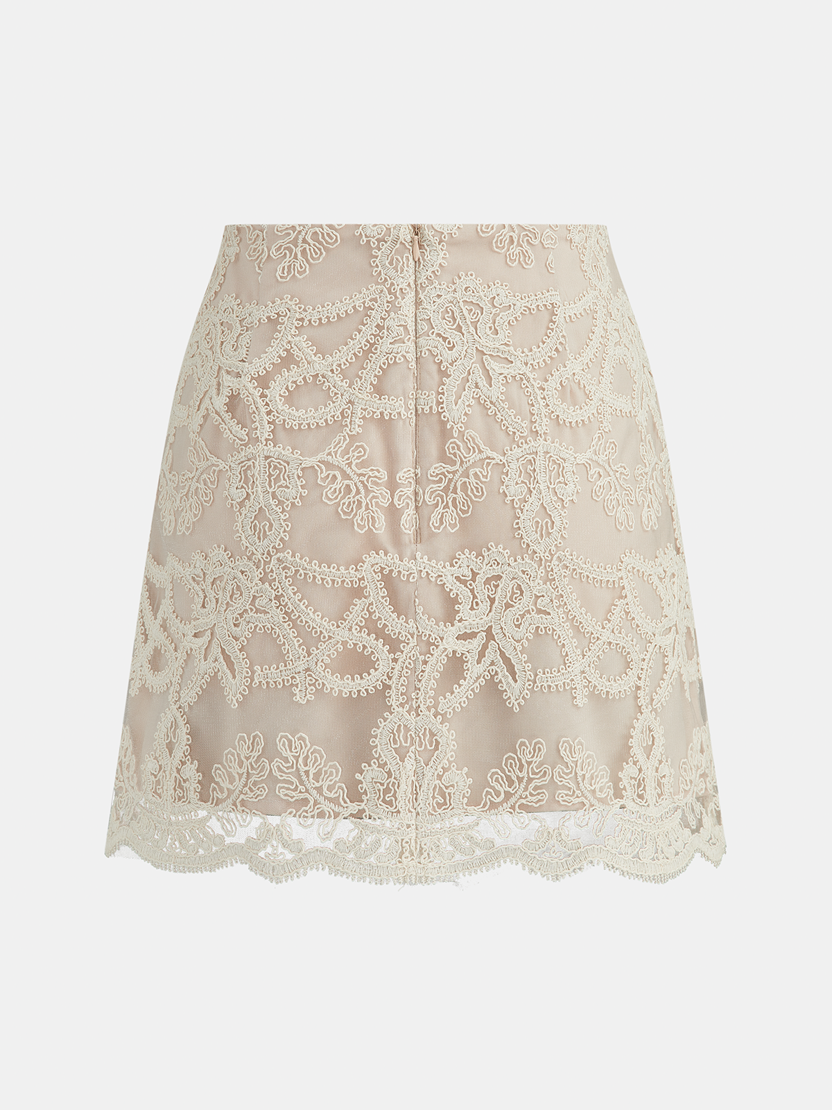 V-Neck Lace Vest & Mini Skirt Set for Women Summer Casual