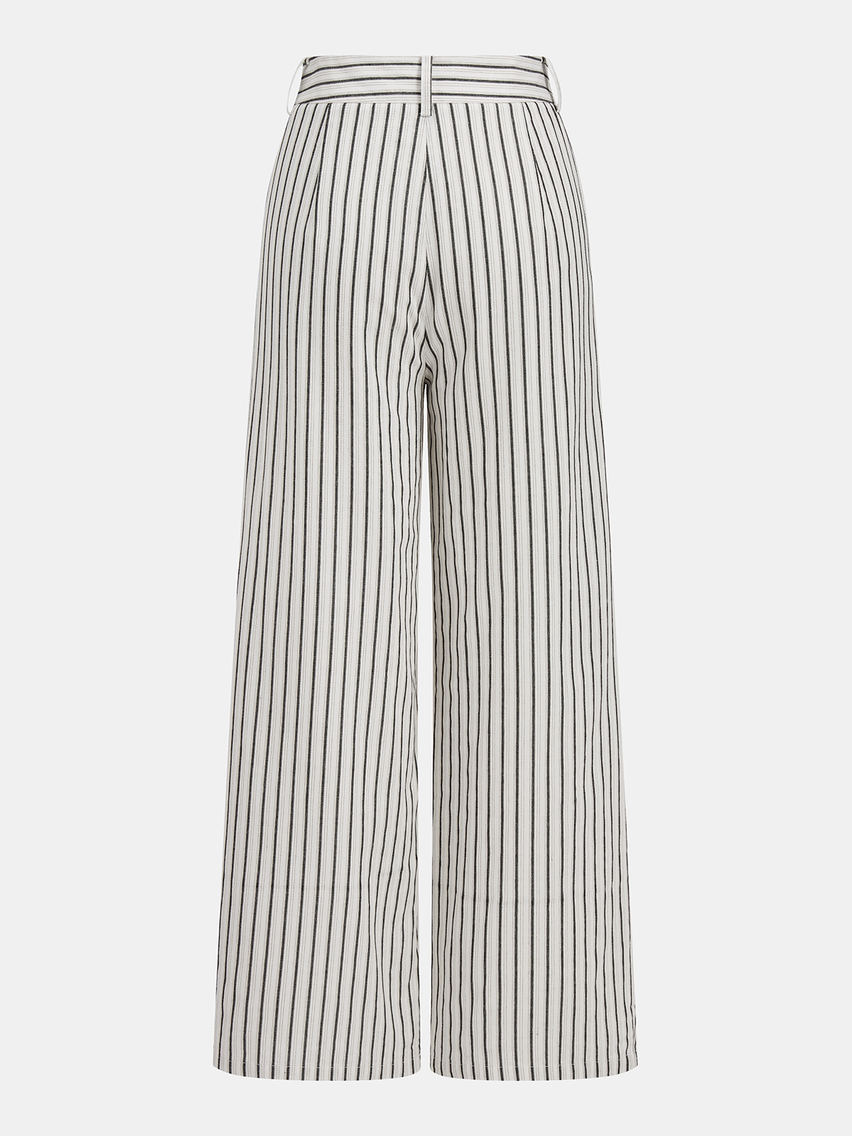 Striped Tie-Back Cotton Top & Pants Set for Women Spring Collection