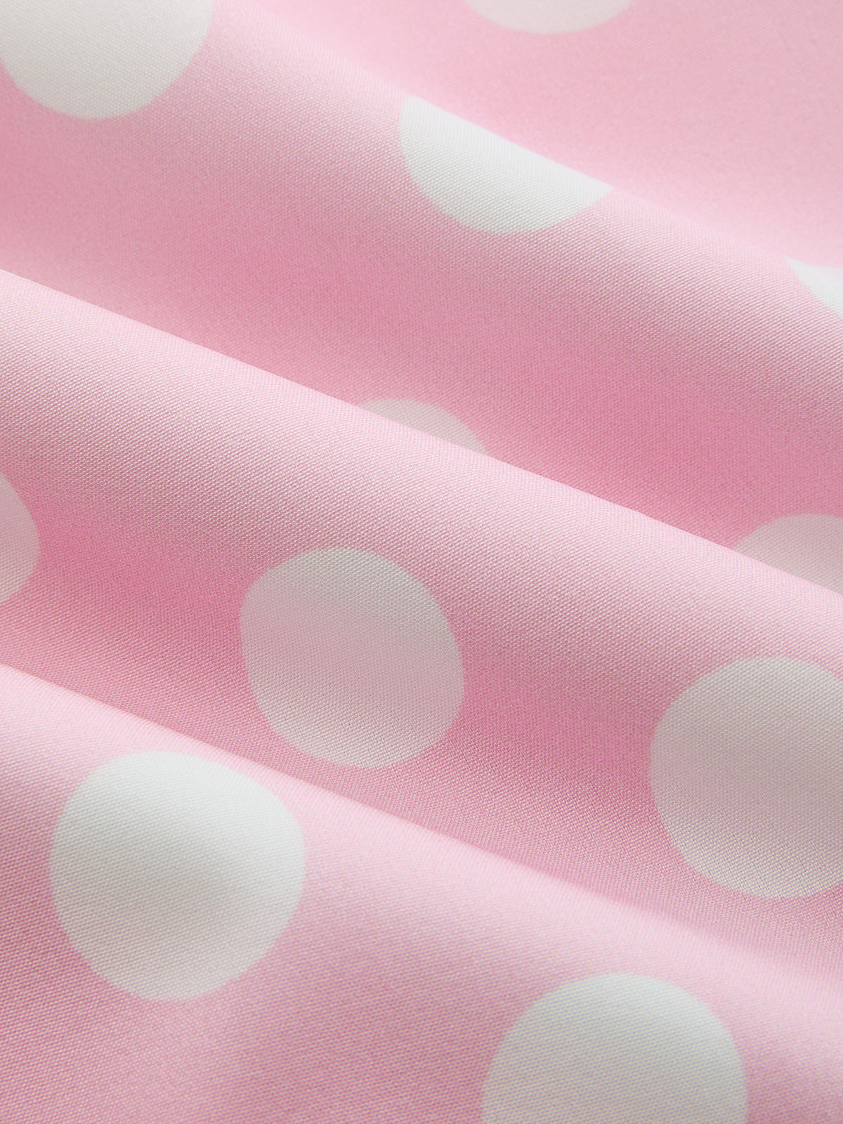 Polka Dot Halter Ruched Midi Dress with Side Slit Detail