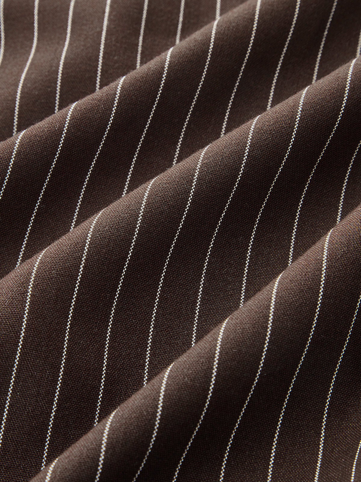 Pinstripe Sleeveless Blouse & Wide-Leg Pants Set for Women Office Wear