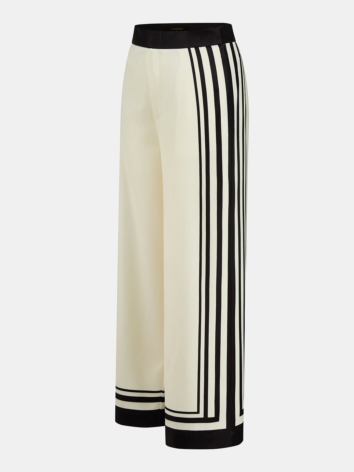 Tie Shoulder Striped Top & Wide Leg Pants Set for Women Summer