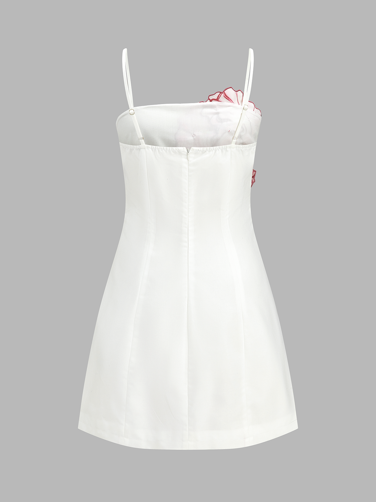 3D Iris Appliqué Cami Mini Dress for Women Spring Collection