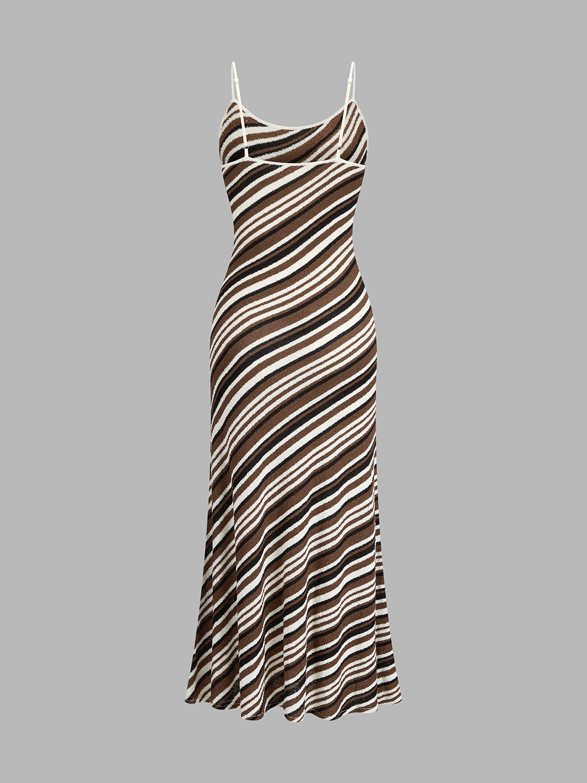 Striped Cami Knit Maxi Dress for Women, Casual Summer Style