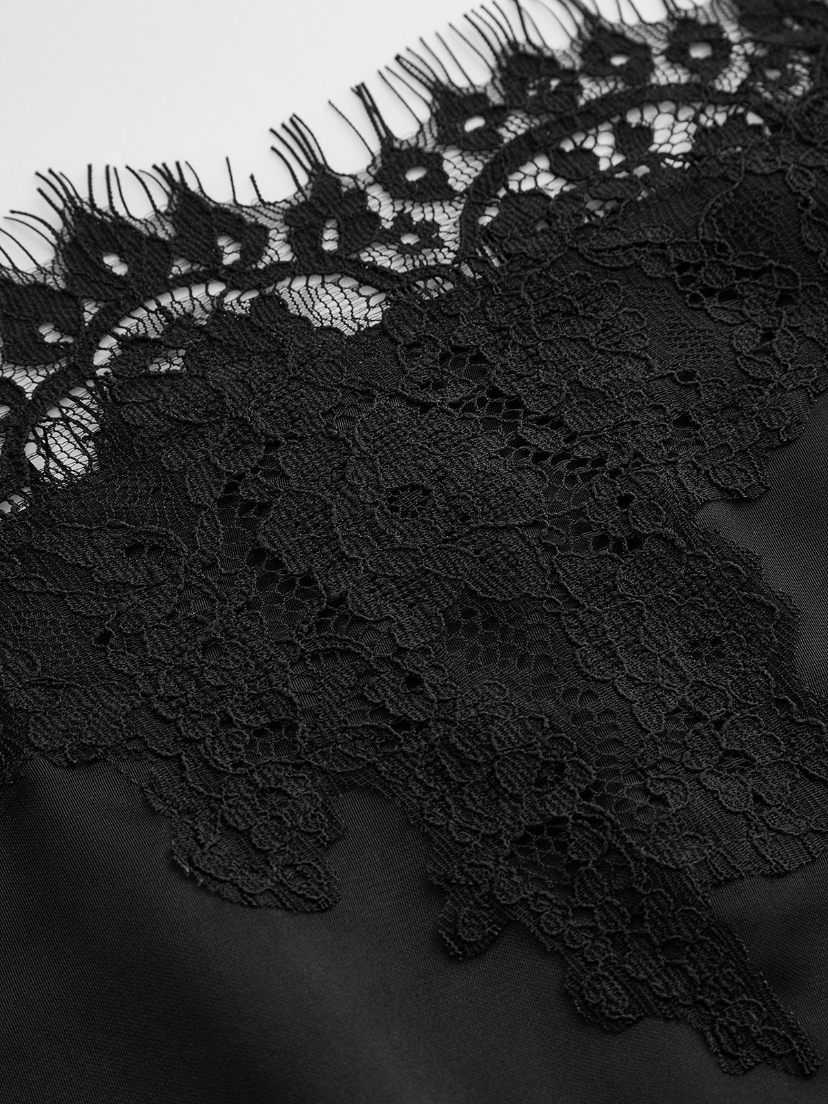 Satin Off-Shoulder Lace Trim Asymmetrical Top, Elegant Evening Wear Essentials
