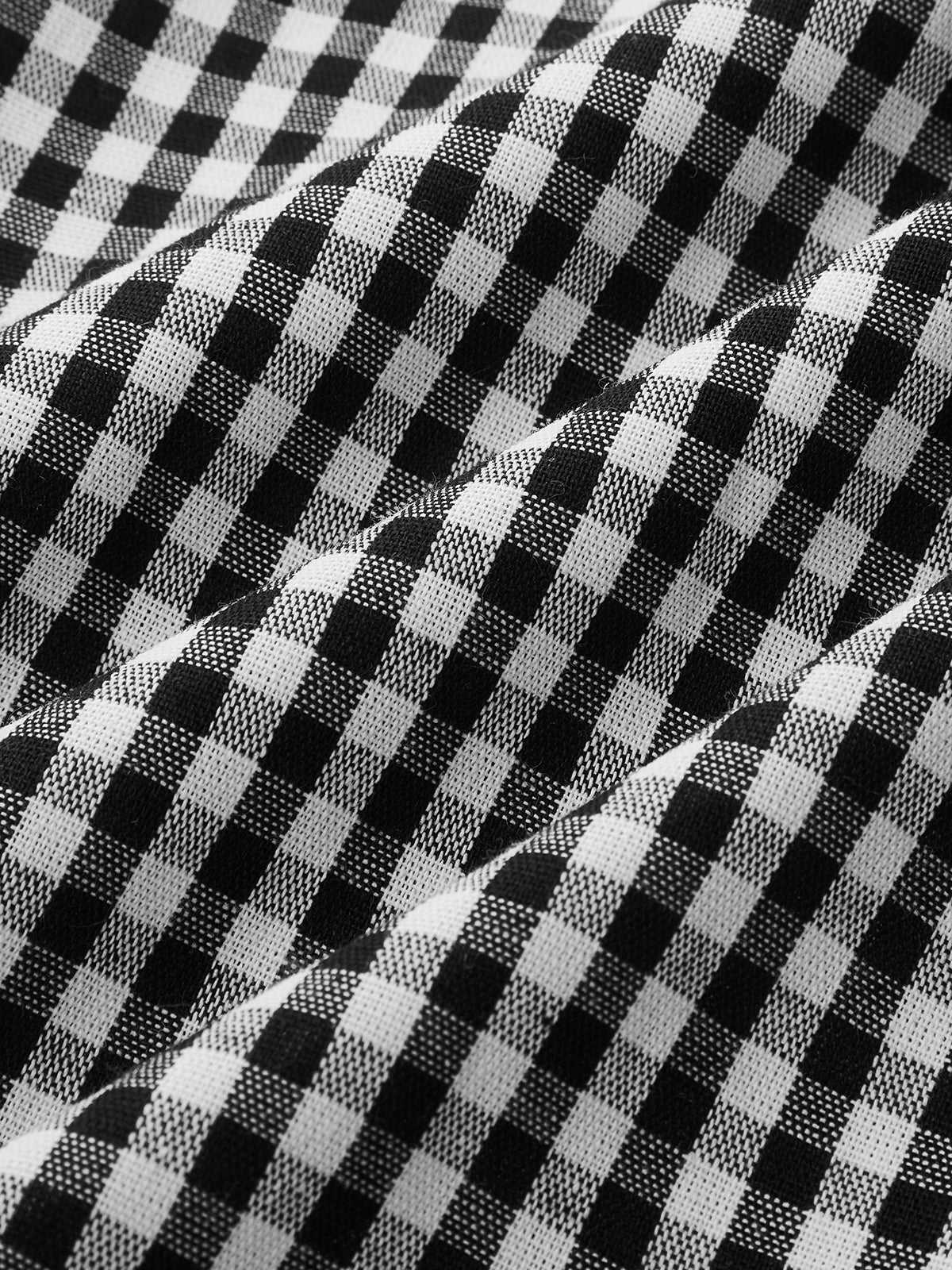 Gingham Cotton Cami Maxi Dress with Adjustable Straps and Pockets