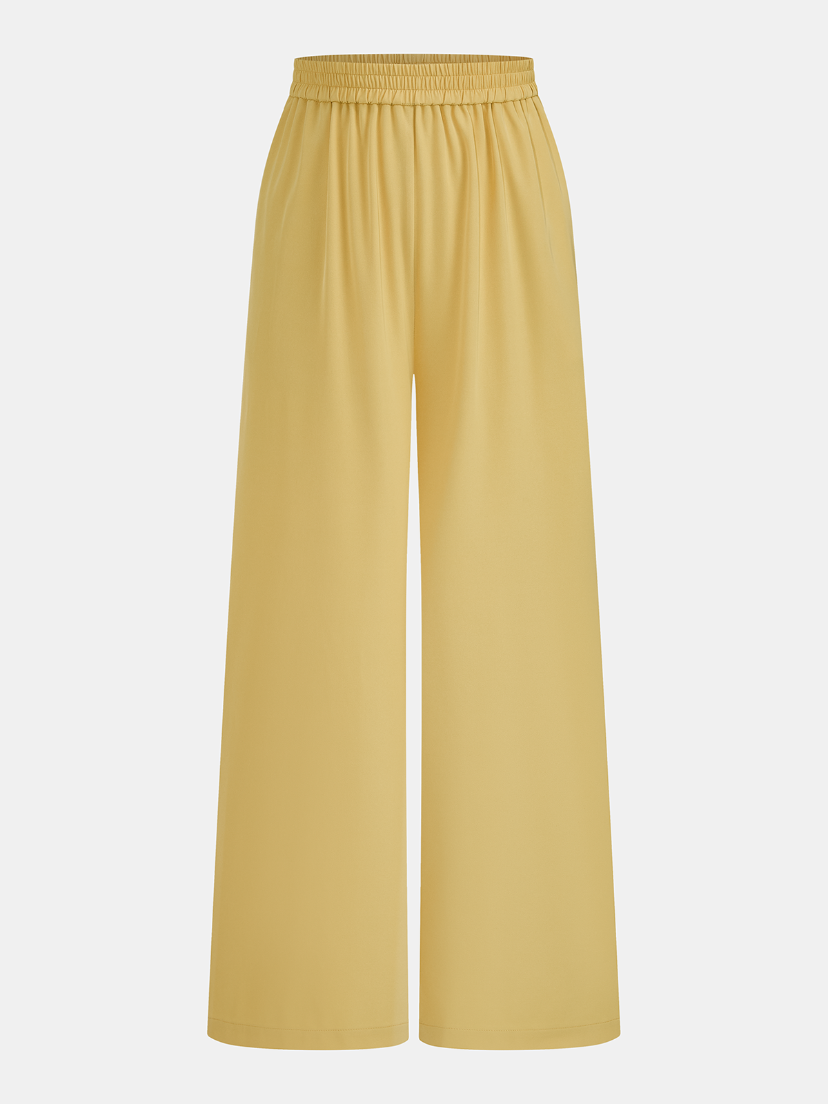 Belted Sleeveless Top & Elastic Waist Pants Set for Women Casual Wear