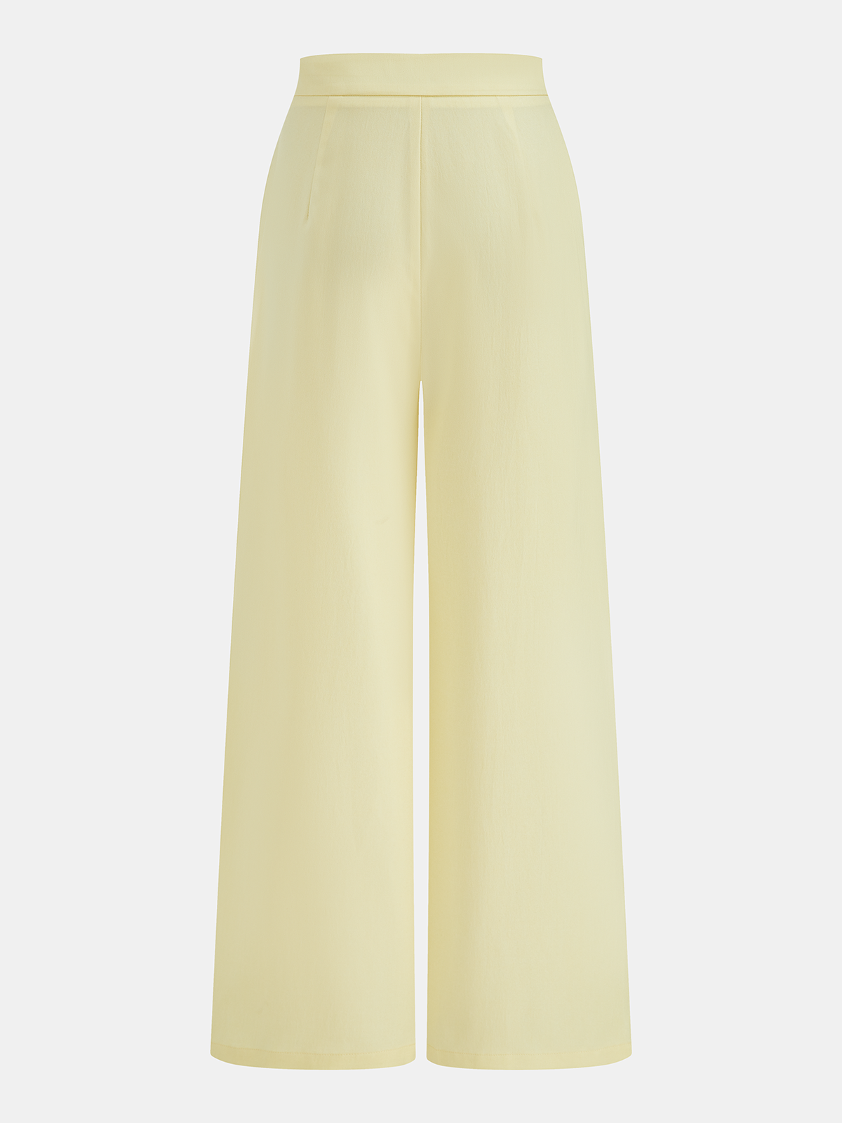 Ruched Halter Top & Wide Leg Pants Set, Elegant Evening Wear Ensemble