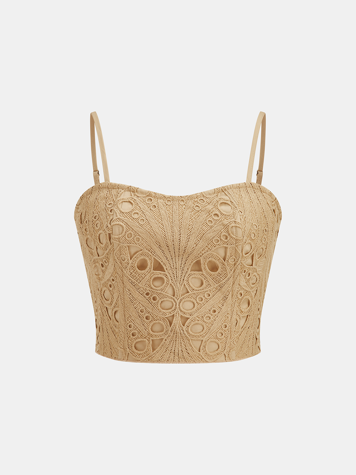 Guipure Lace Cami Top & Shorts Set for Summer Nights