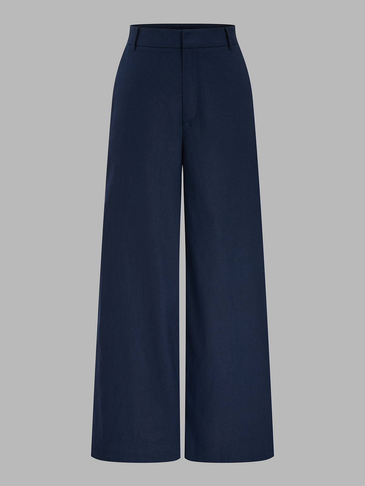 Cotton Linen Belted Strapless Top & Pants Set for Summer Outfits