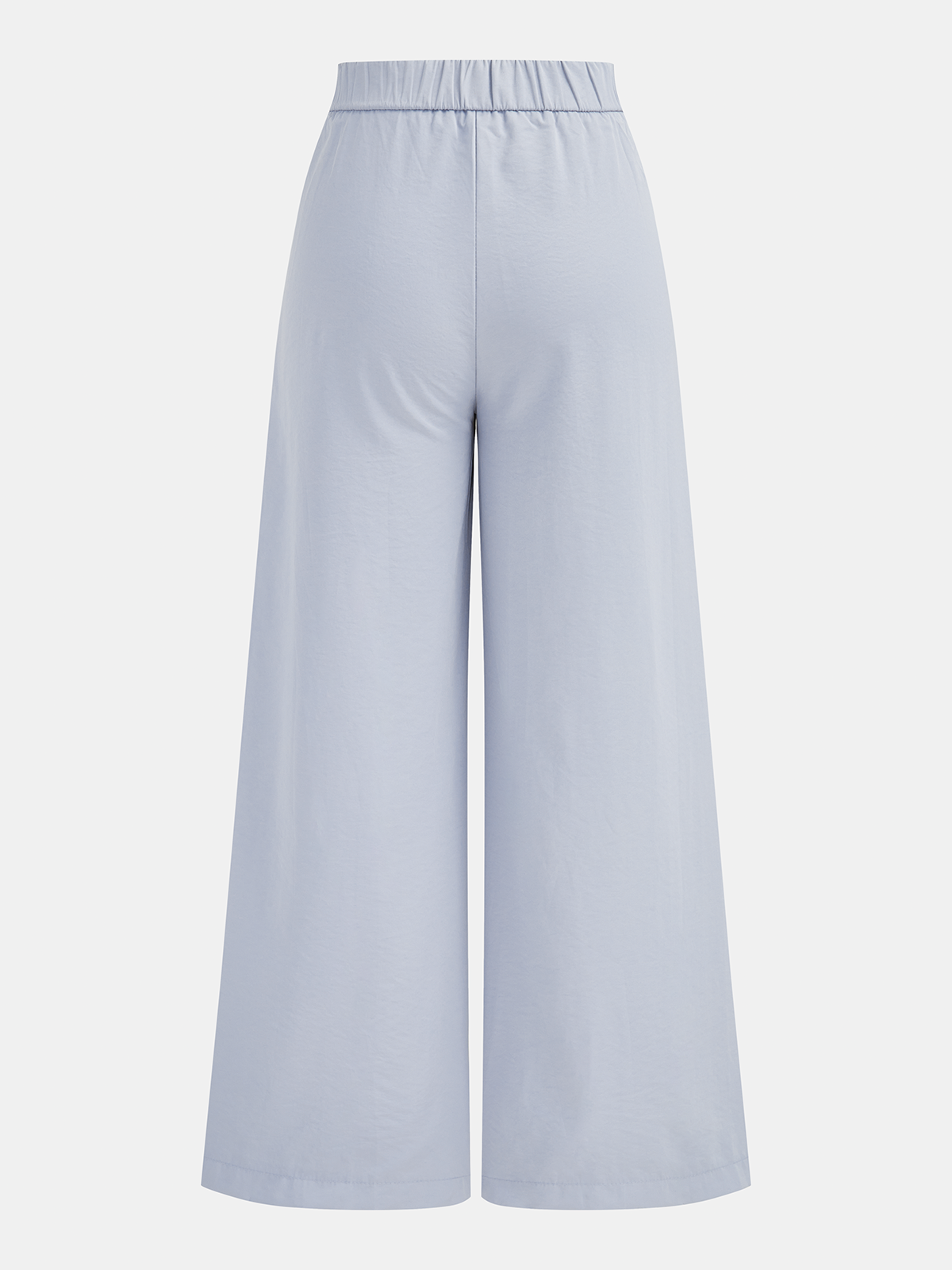 Tie-Waist Top & Wide-Leg Pants Set for Casual Wear