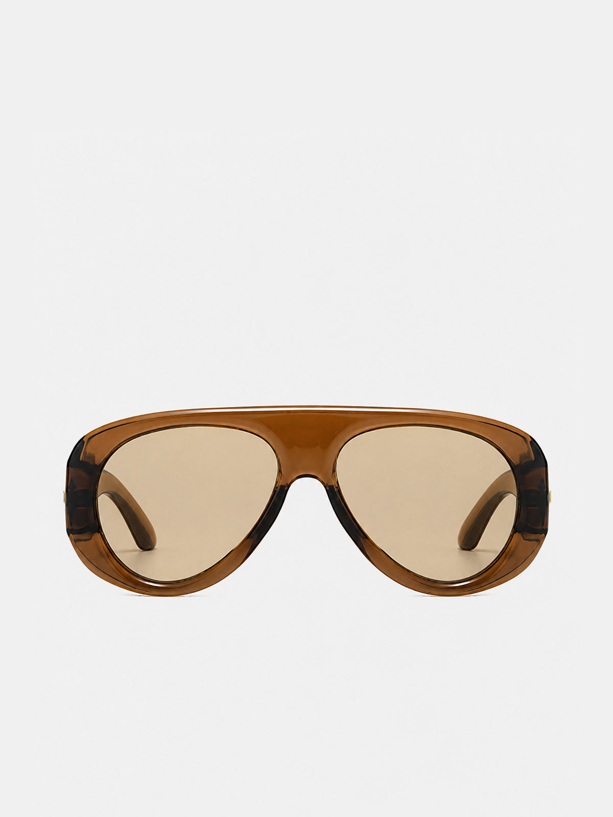 Retro Oversized Pilot Sunglasses for Men and Women UV Protection