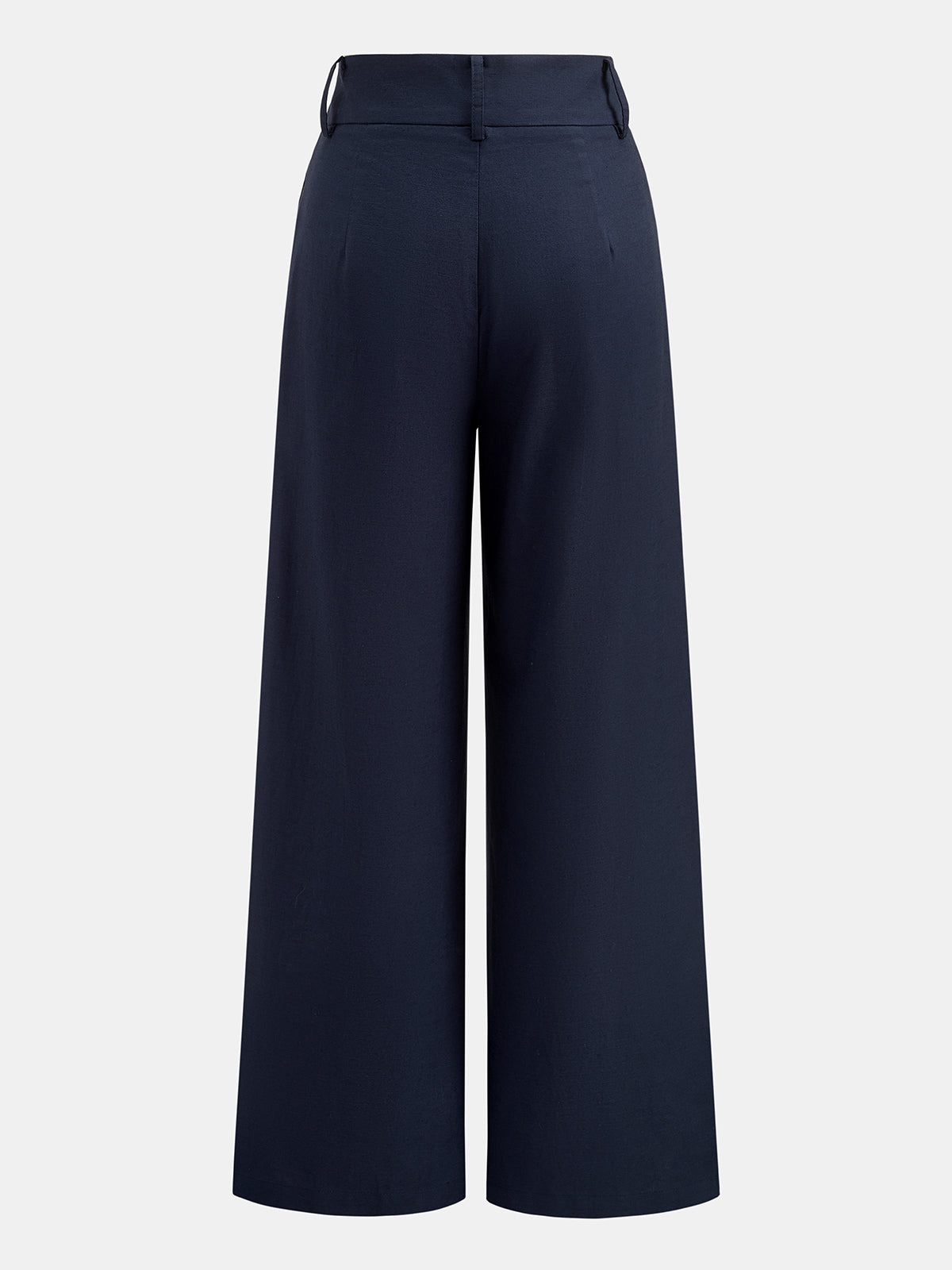 Ring Detail Peplum Cotton Linen Top & Pants Set | Women's Casual Summer Outfit
