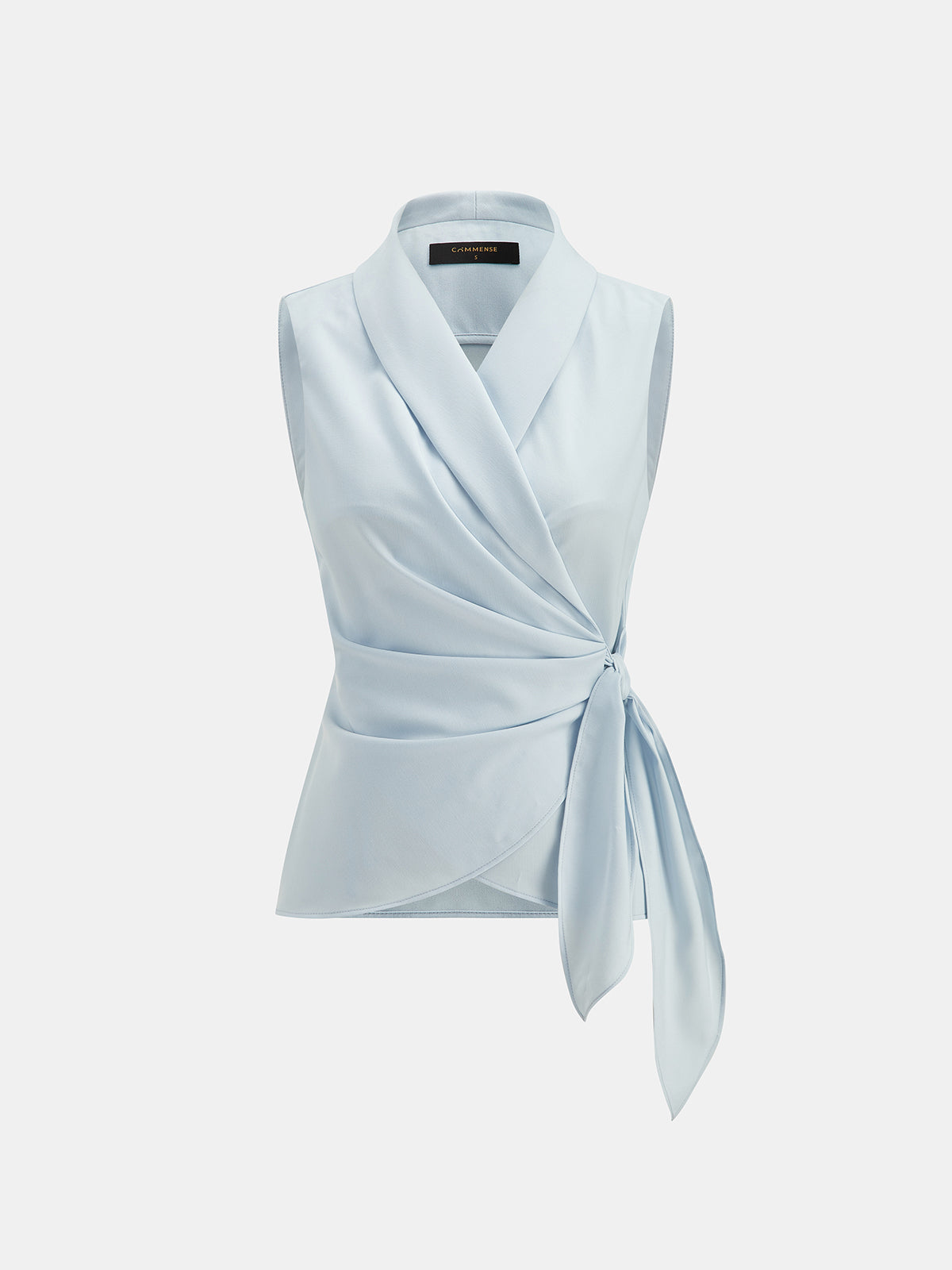 Tie-Waist Sleeveless Blouse & Pants Set for Women, Casual Summer Outfit