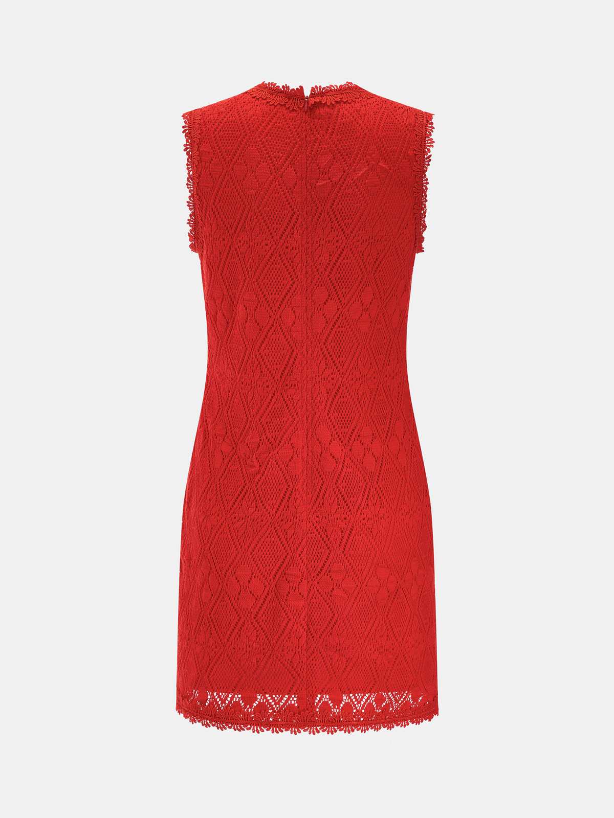 Diamond Hollow Sleeveless Mini Dress Casual Summer Style