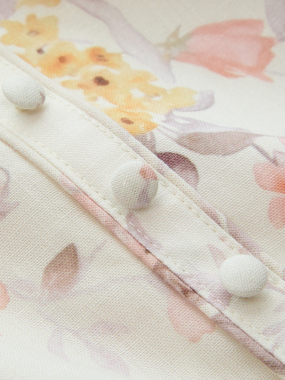 Floral Bird Print Bustier Strap Midi Dress for Spring and Summer Weddings
