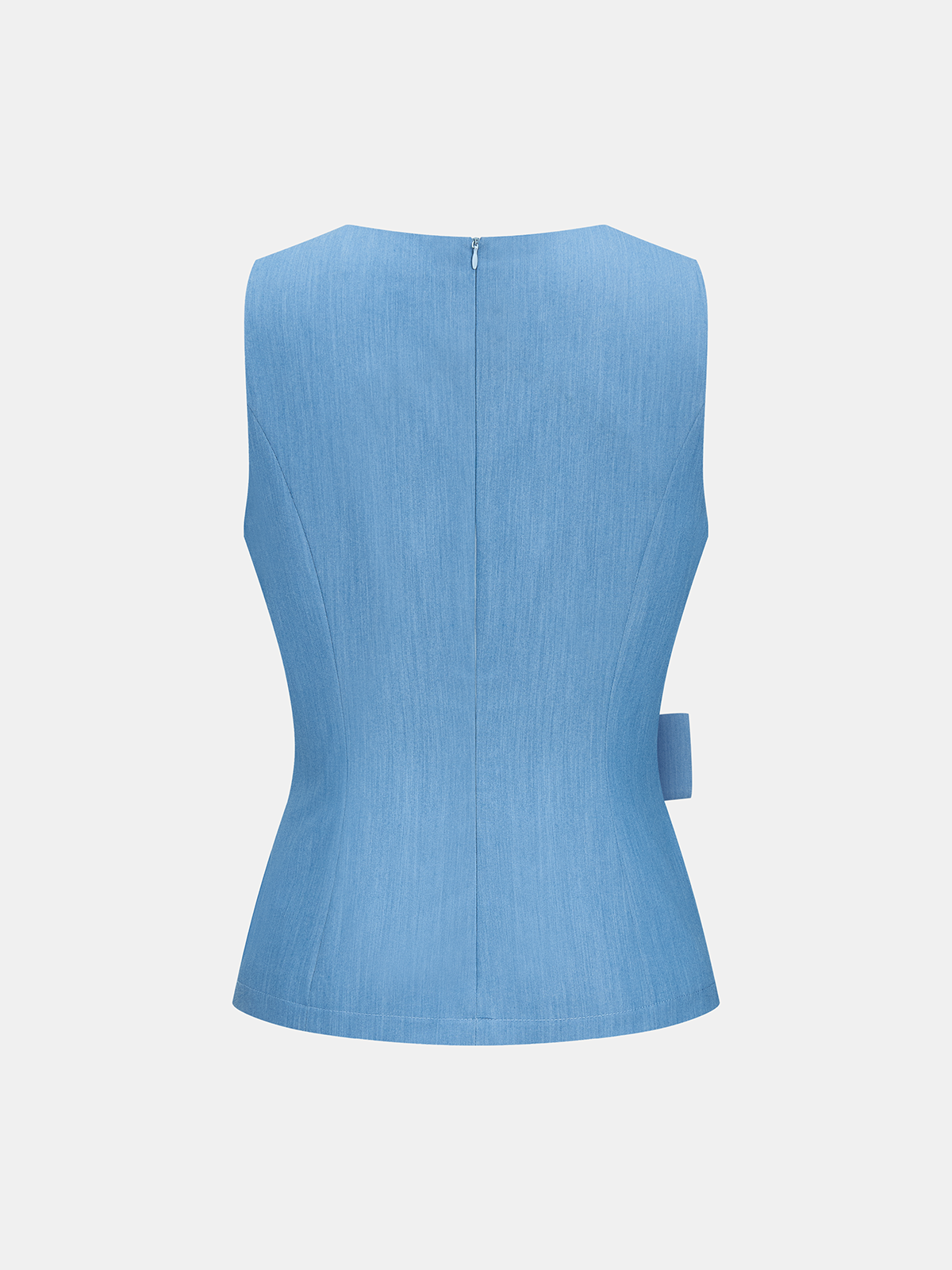 Belted Sleeveless Top & Wide Leg Pants Set for Women Comfort Fit