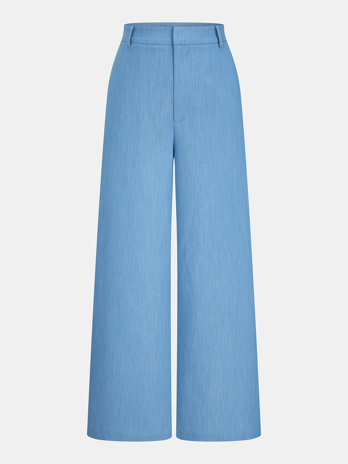 Belted Sleeveless Top & Wide Leg Pants Set for Women Comfort Fit