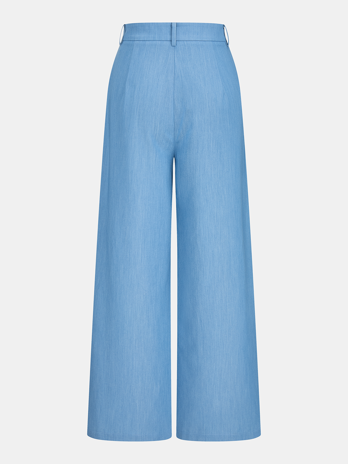 Belted Sleeveless Top & Wide Leg Pants Set for Women Comfort Fit