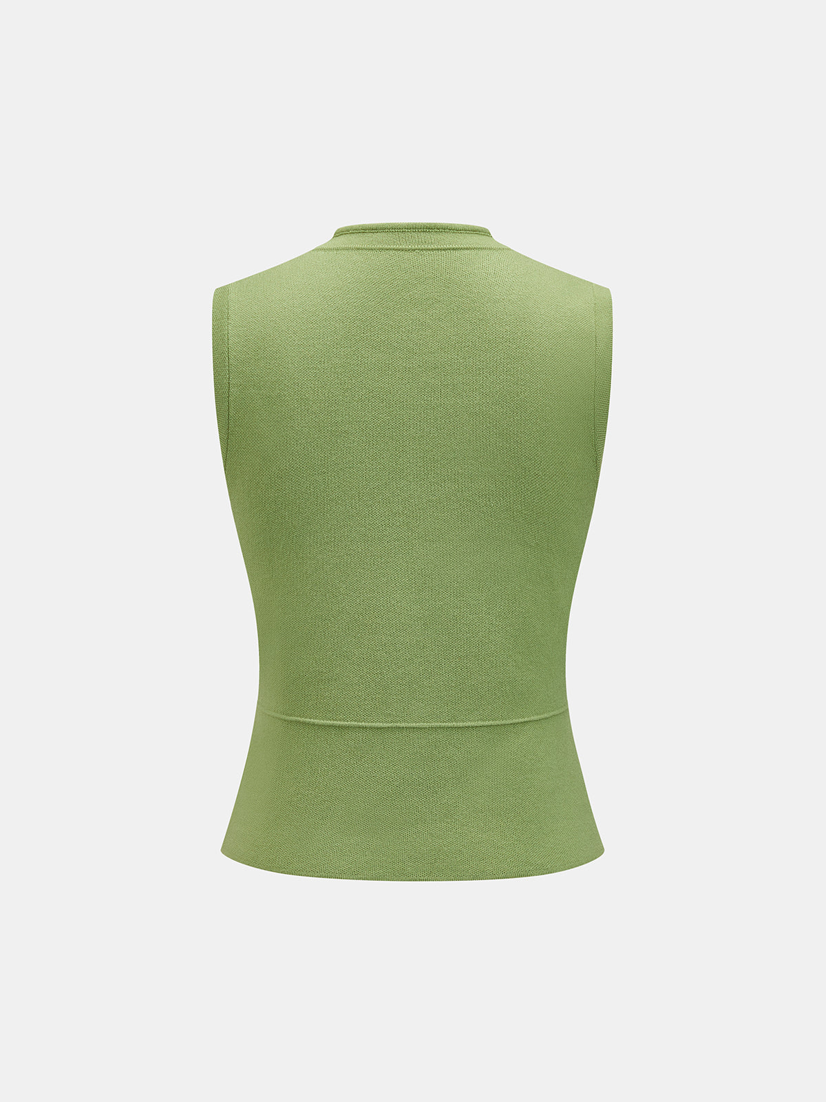 Napoleon Metal Detail Knit Vest for Men Casual Layering