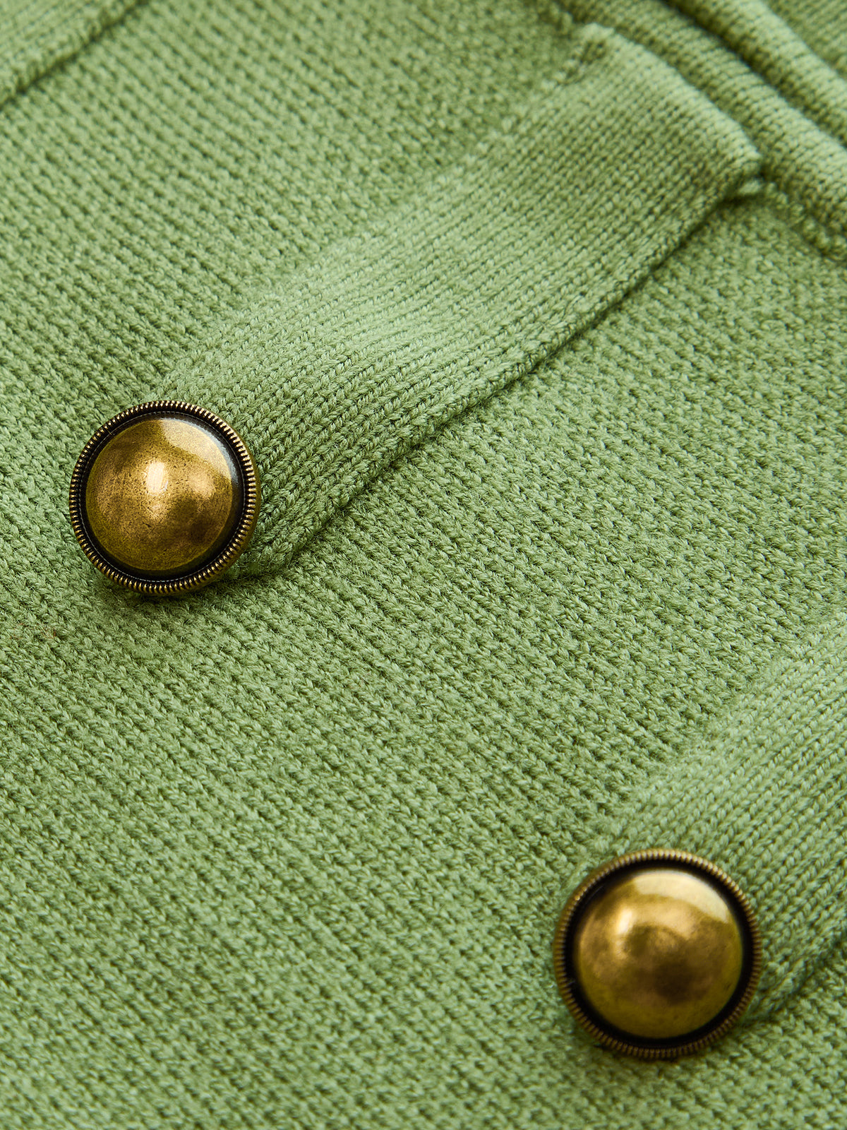 Napoleon Metal Detail Knit Vest for Men Casual Layering