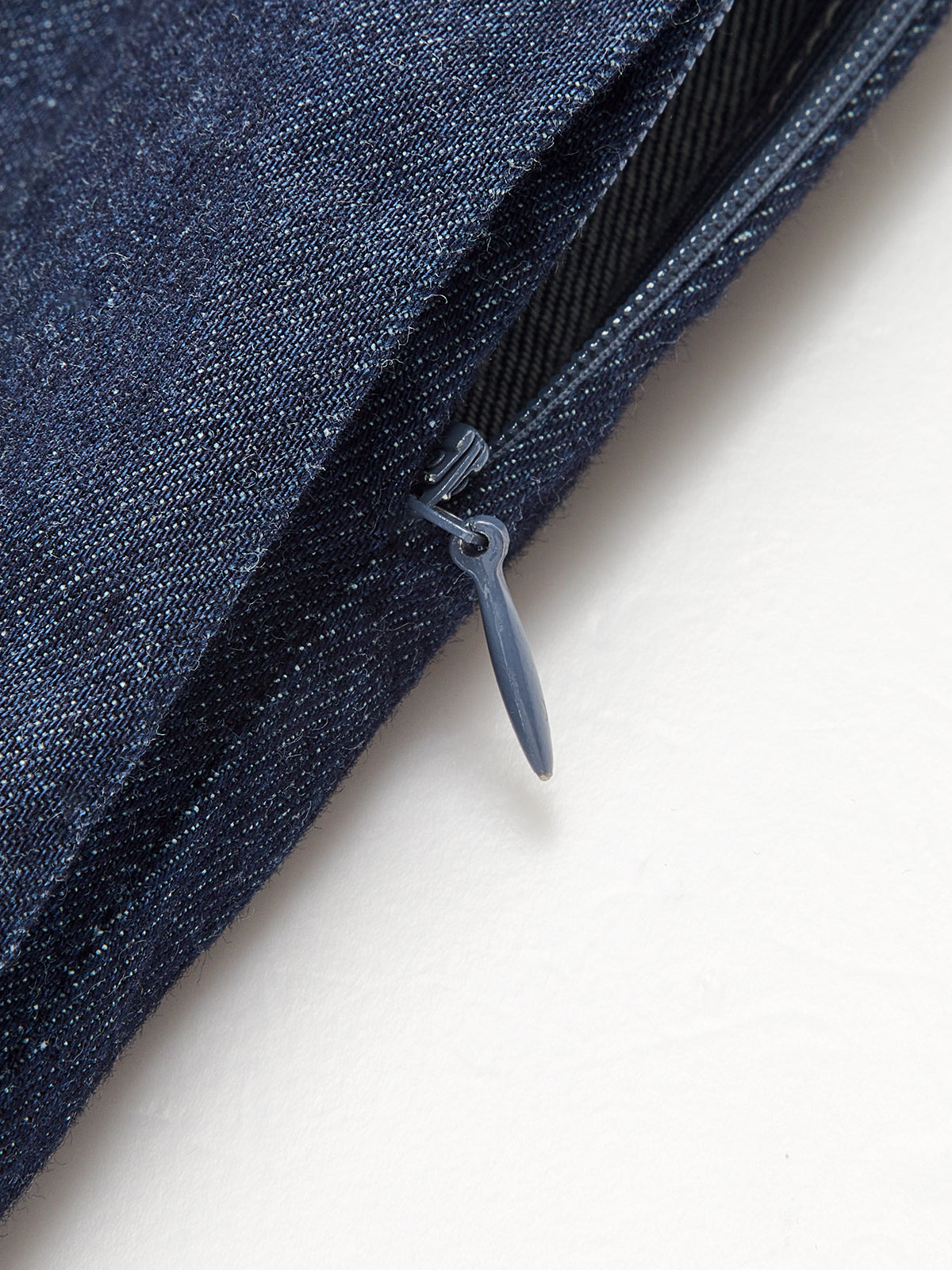 Belted A-Line Denim Cami Midi Dress with Side Pockets