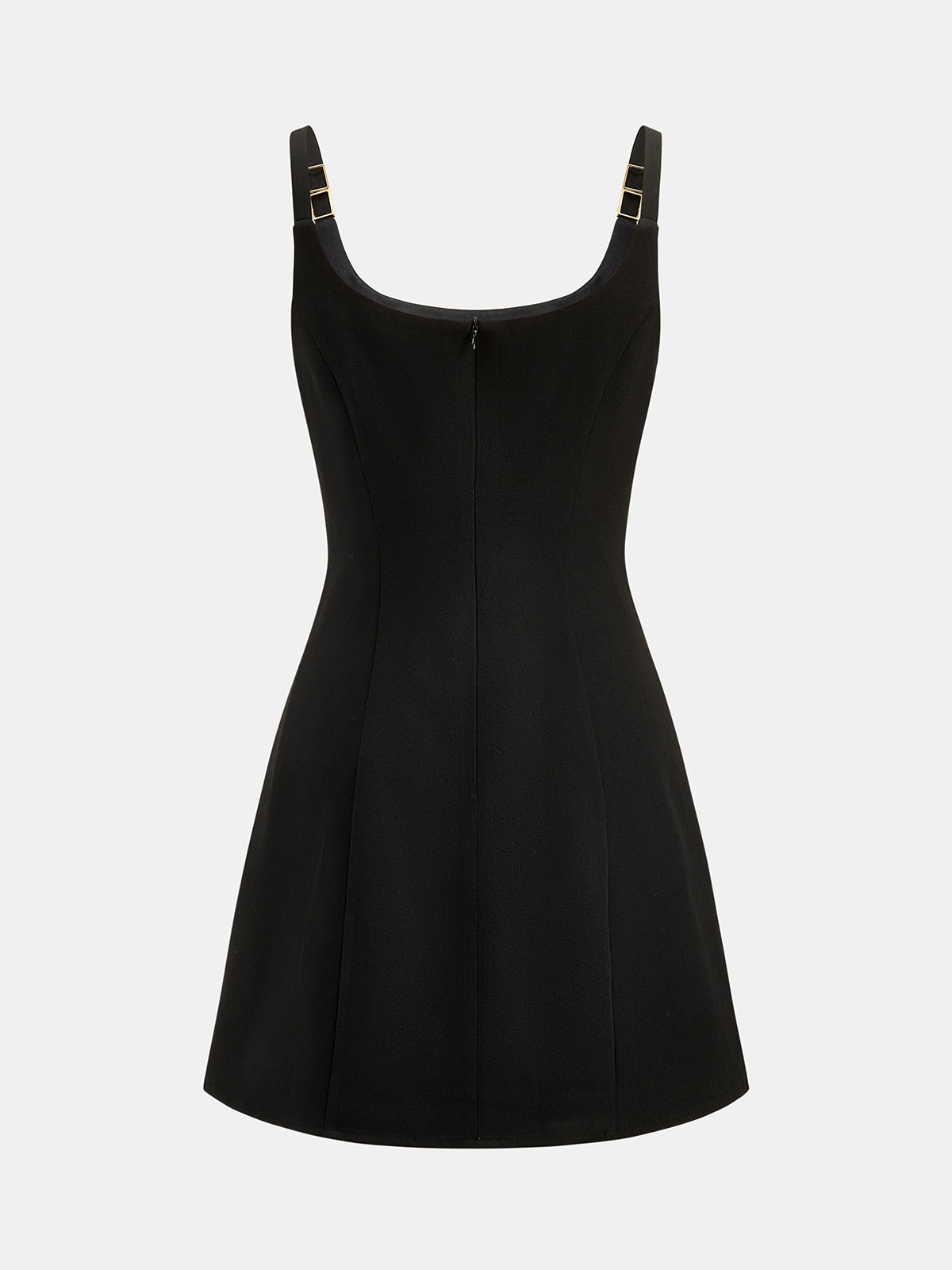 Napoleon Double Breasted Linen Blend Women's Mini Dress for Summer