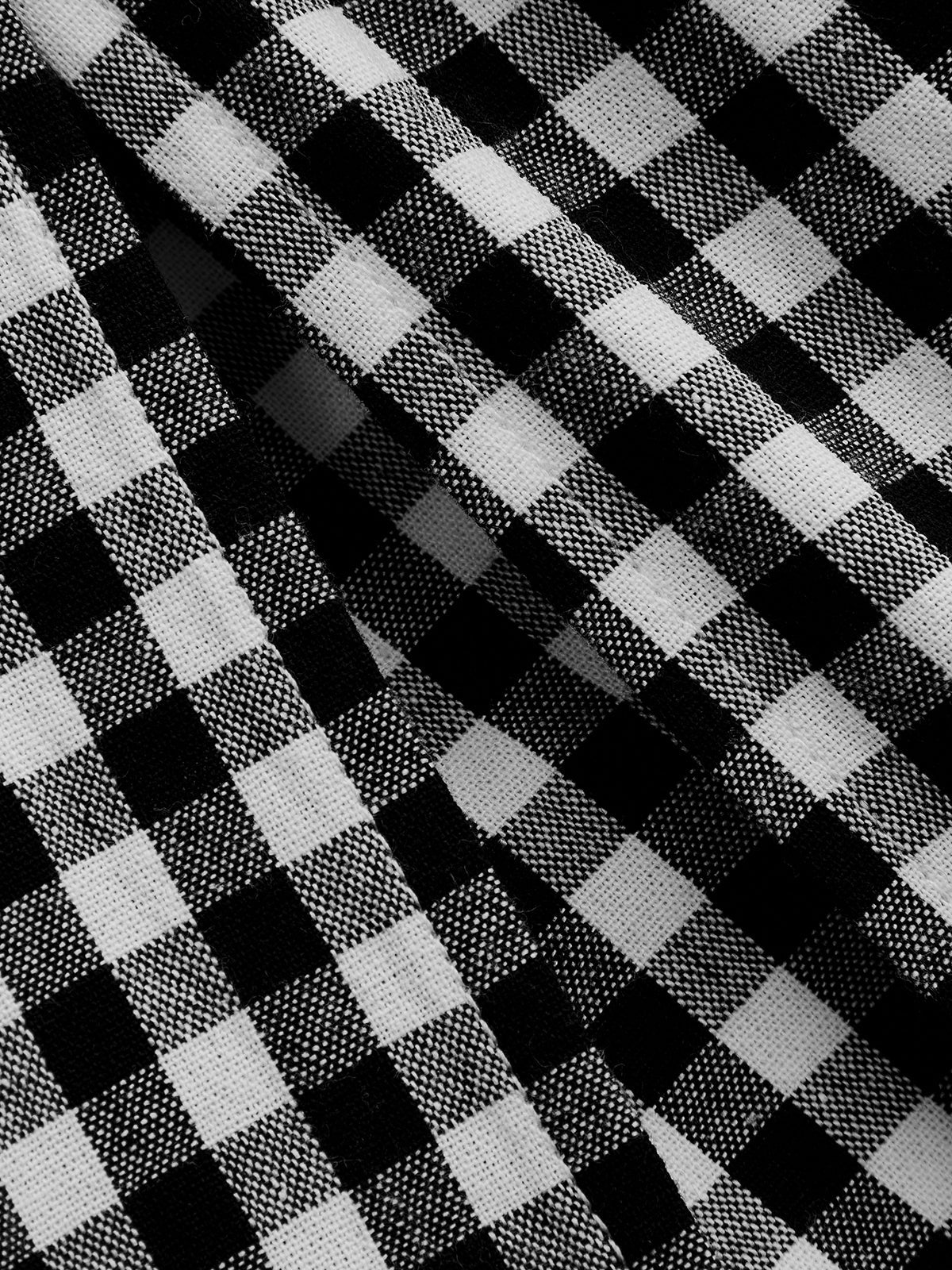 Gingham Bow-Strap Top & Midi Skirt Set for Women Spring Collection