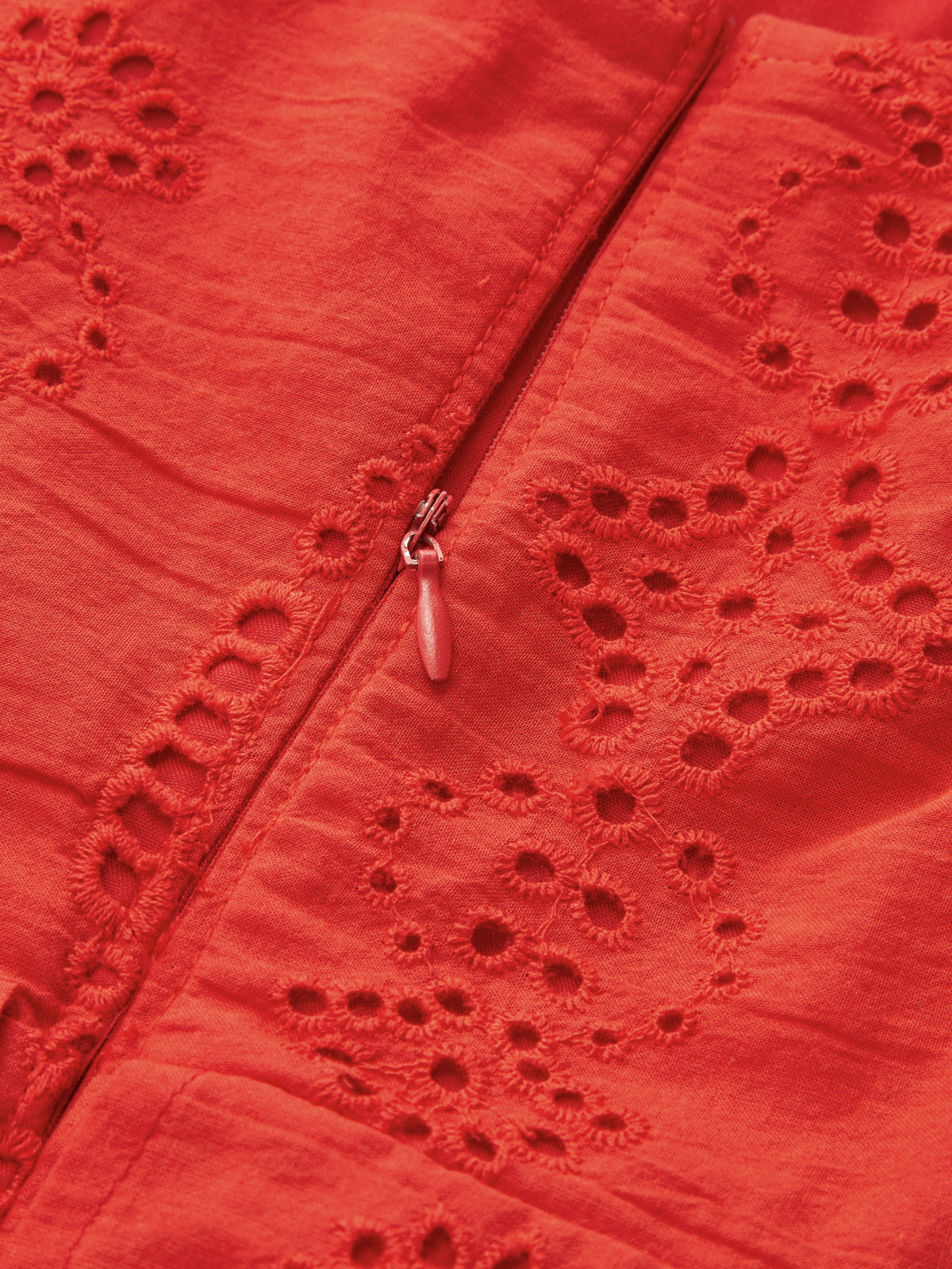 Eyelet Halter Layered Mini Dress - Summer Casual Beachwear Collection