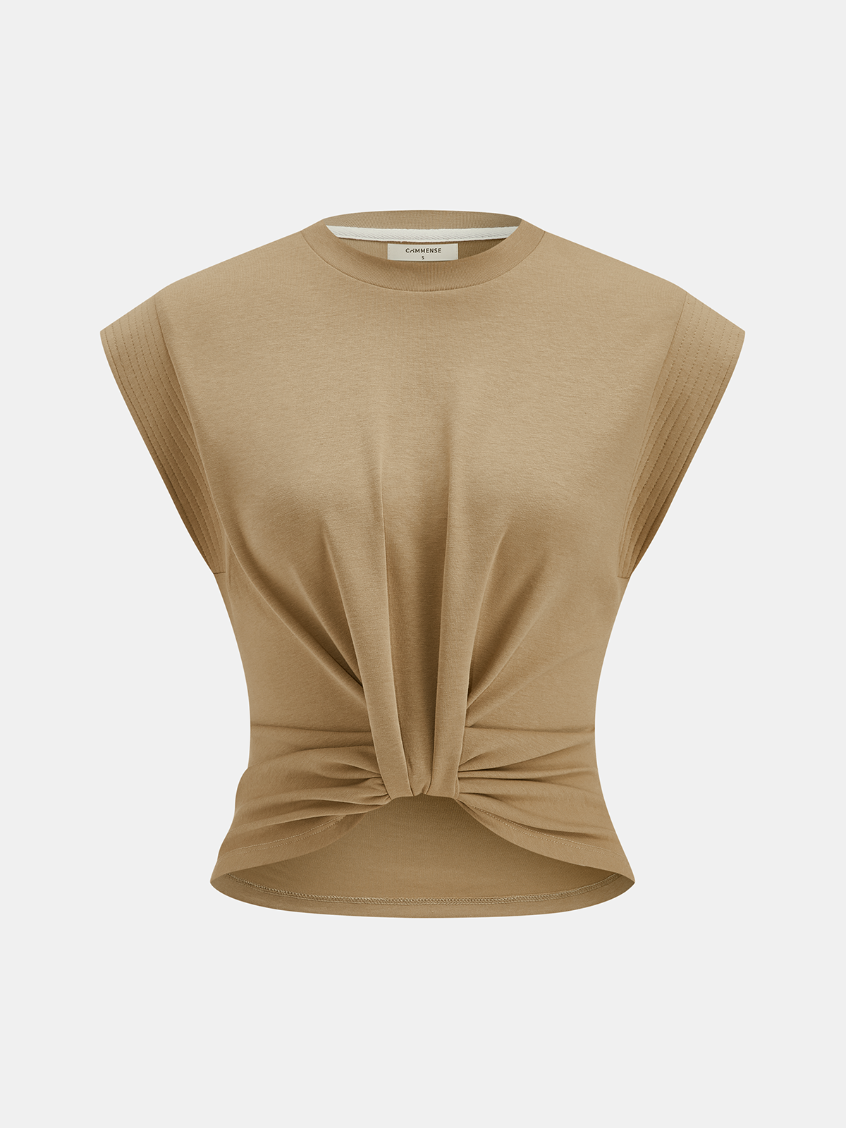 Twisted Cropped Sleeveless Tops for Women Summer Casual
