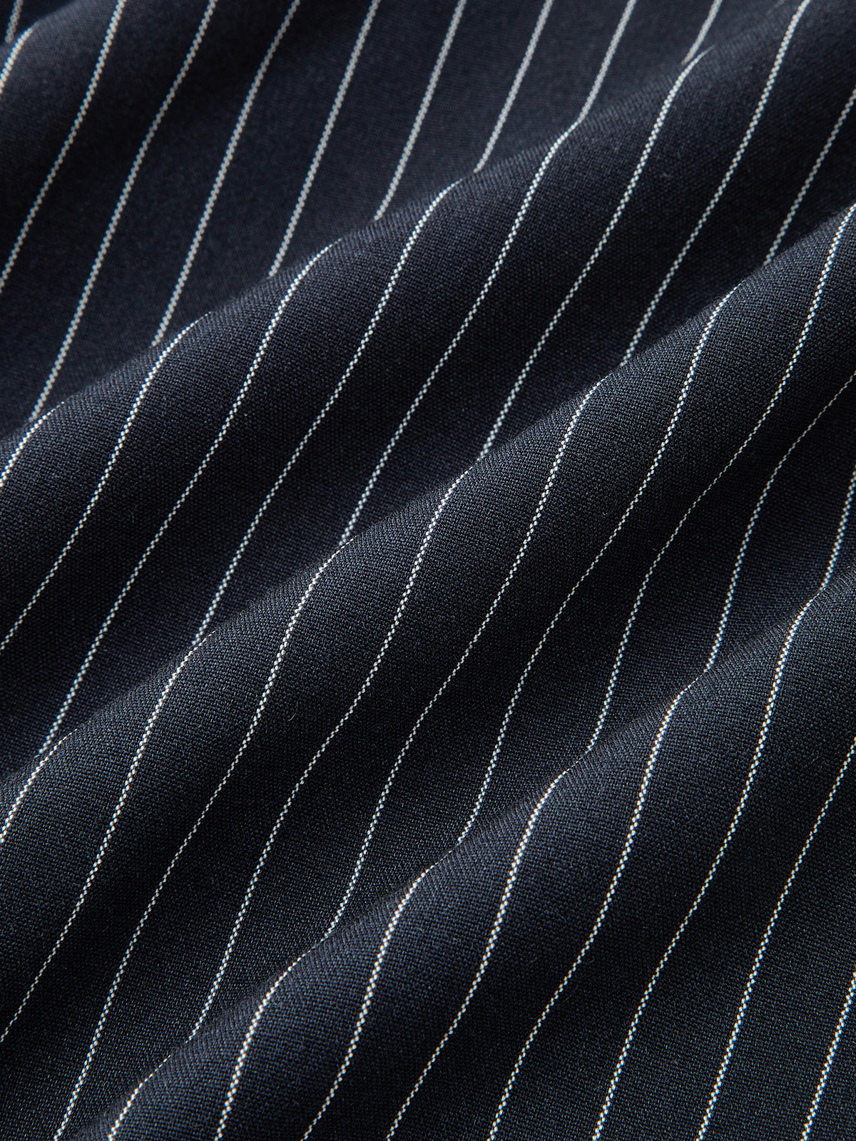 Pinstriped Sleeveless Shirt & Pants Set for Casual Wear