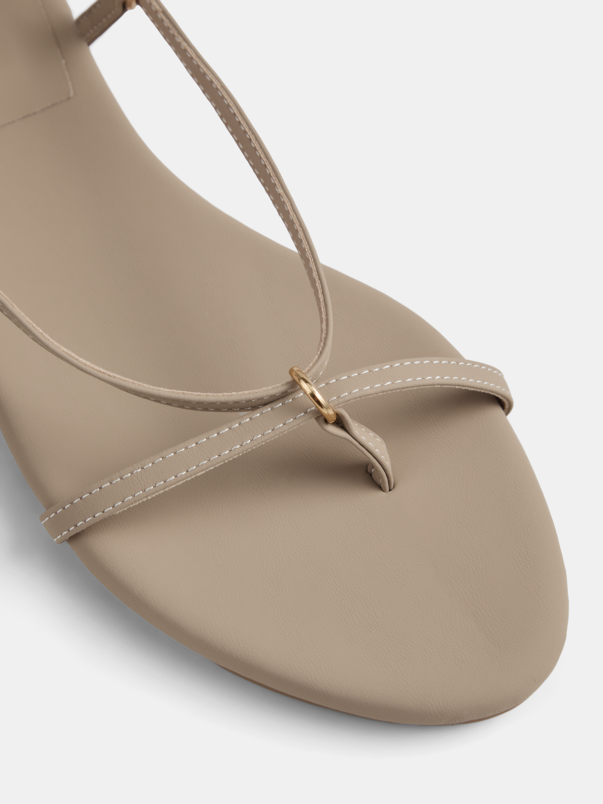 Minimalist Strappy Flat Sandals for Women Comfortable Summer Style