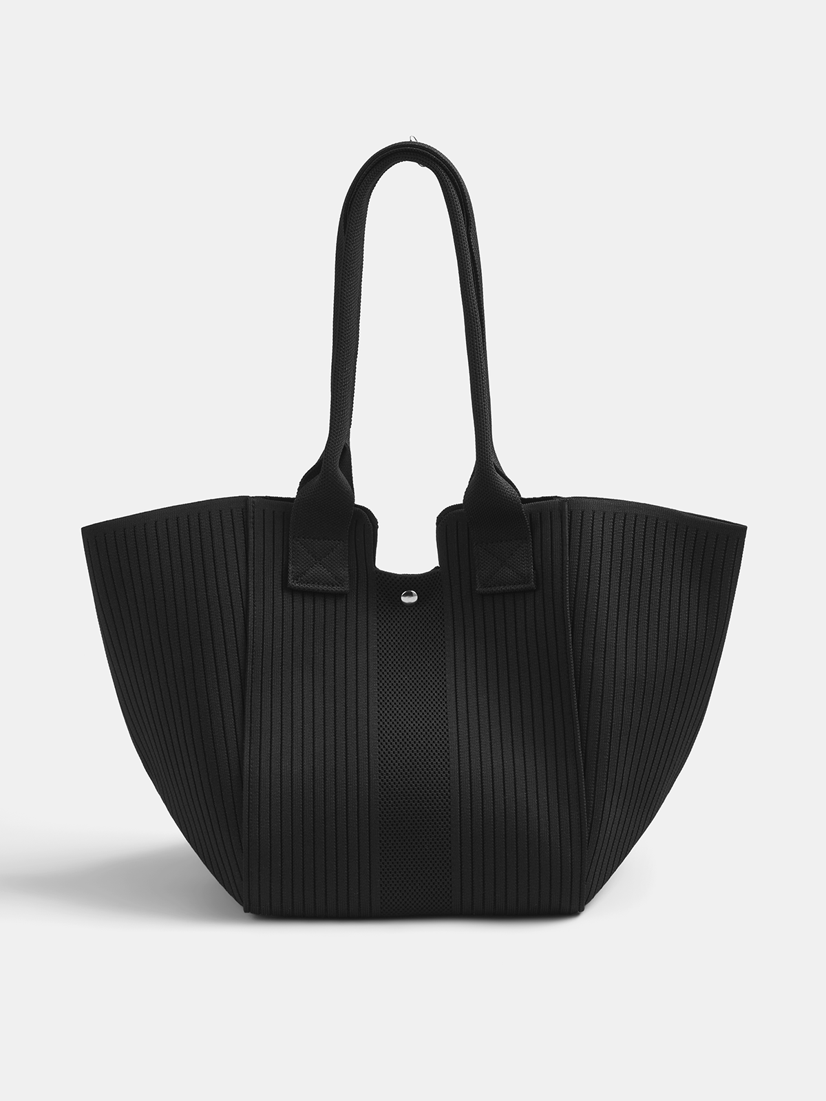Flyknit Large Capacity Shoulder Tote Bag - Lightweight Durable Travel Shopping