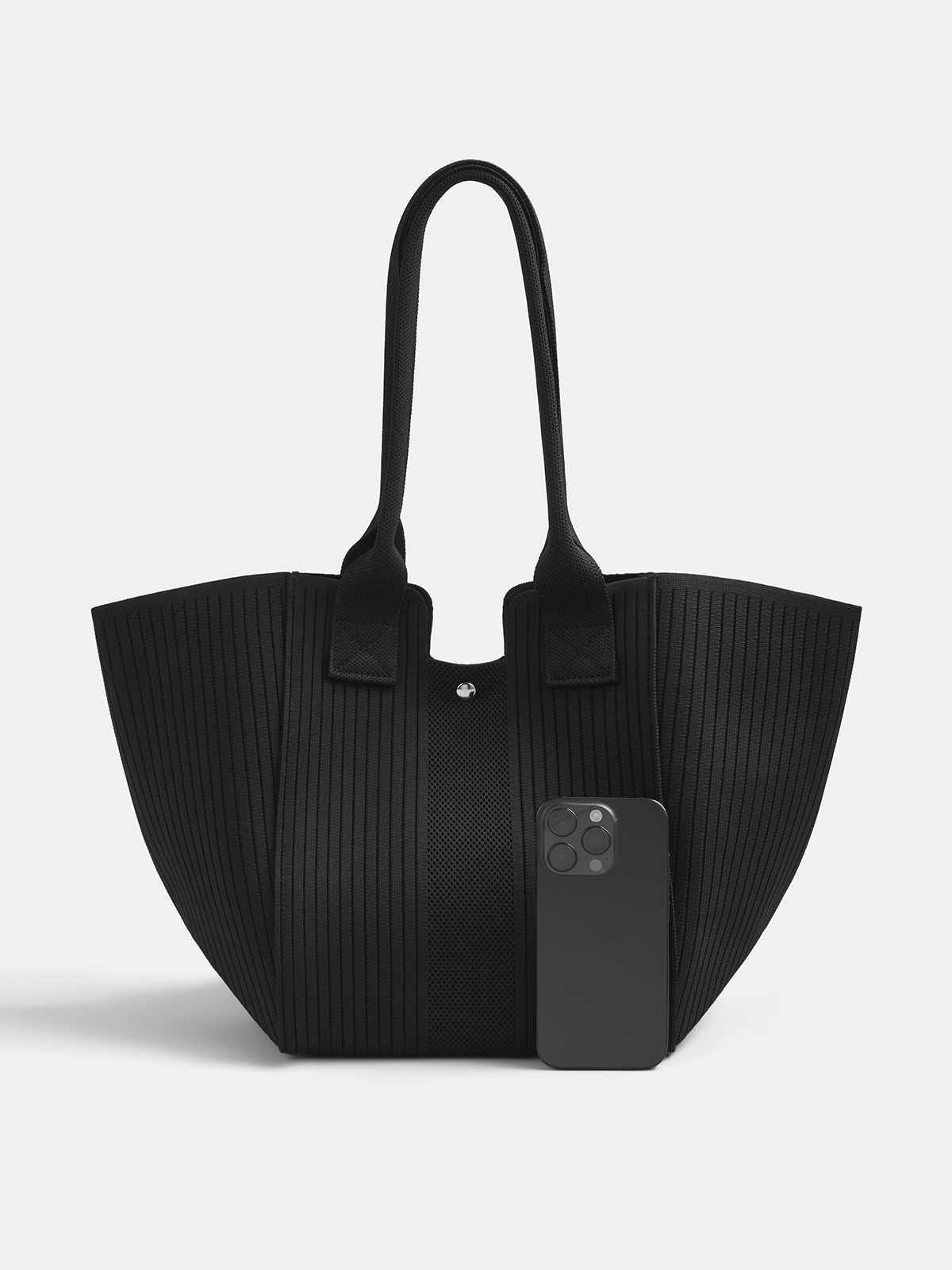 Flyknit Large Capacity Shoulder Tote Bag - Lightweight Durable Travel Shopping