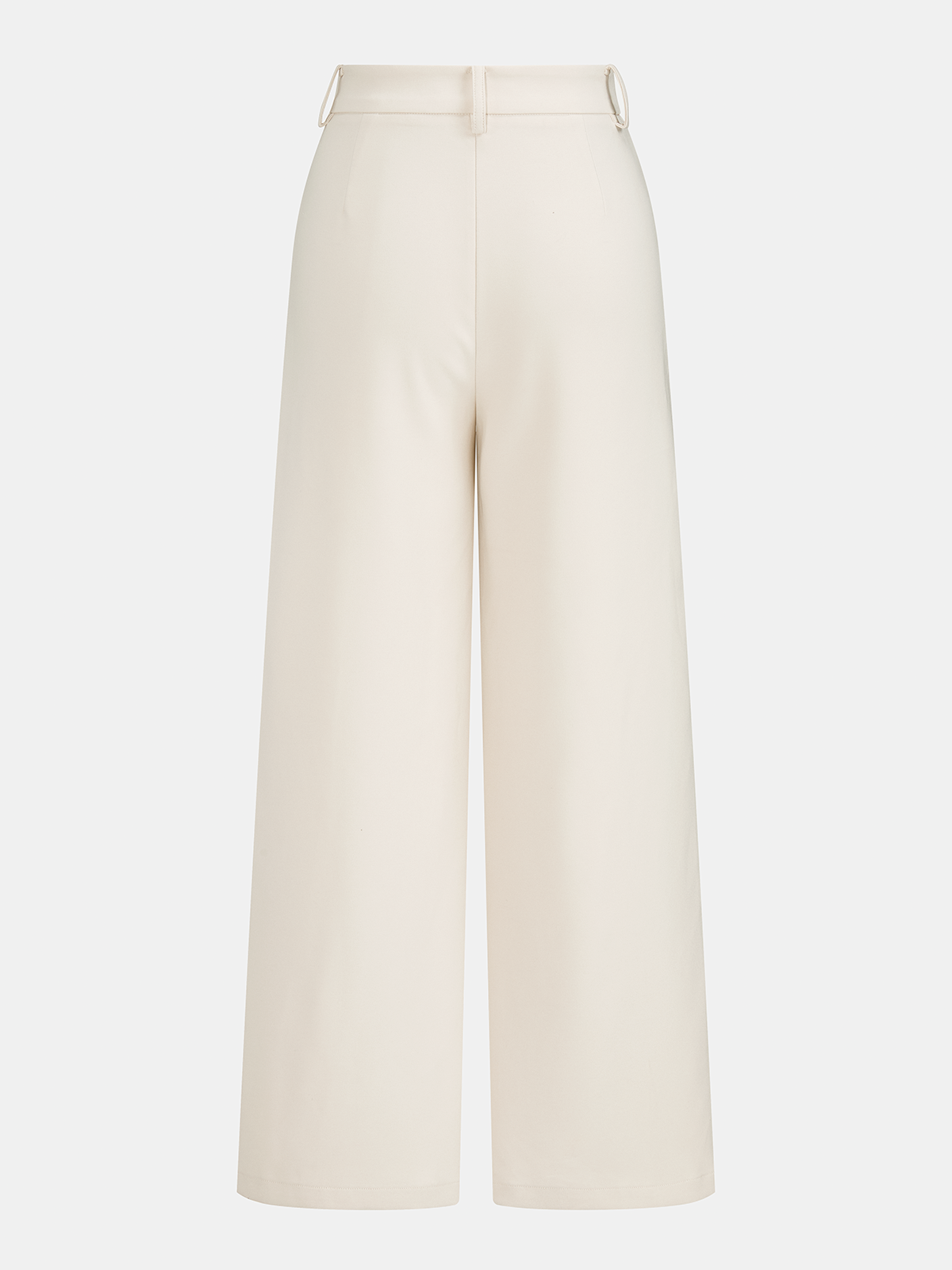 Belted Cami Top & Pleated Wide Leg Pants Set for Women