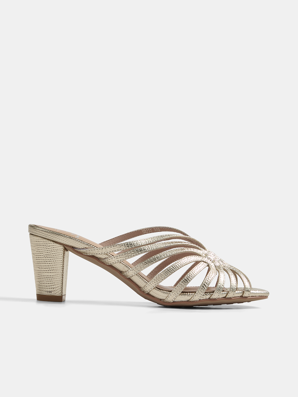 Woven Strap Block Heel Mule Sandals for Women - Comfortable and Stylish
