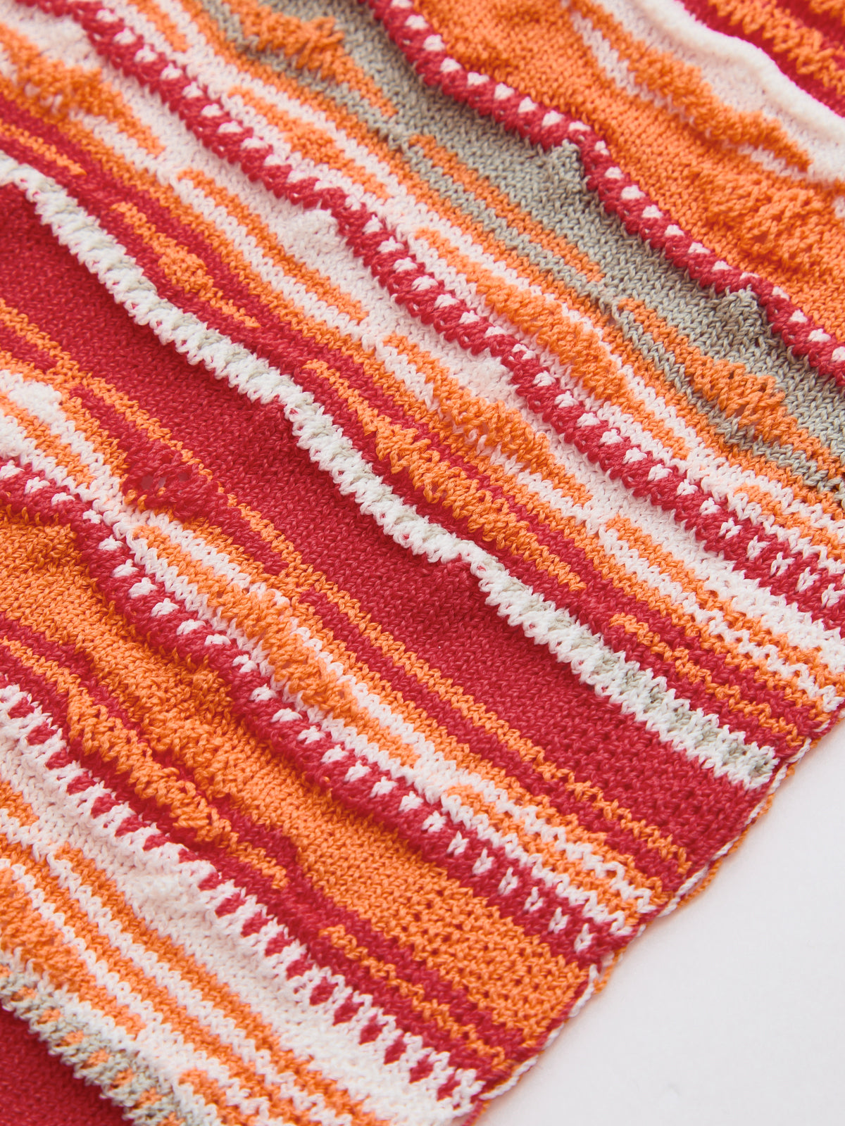 Colorful Stripe Knit Slip Midi Dress Casual Elegant Summer Wear