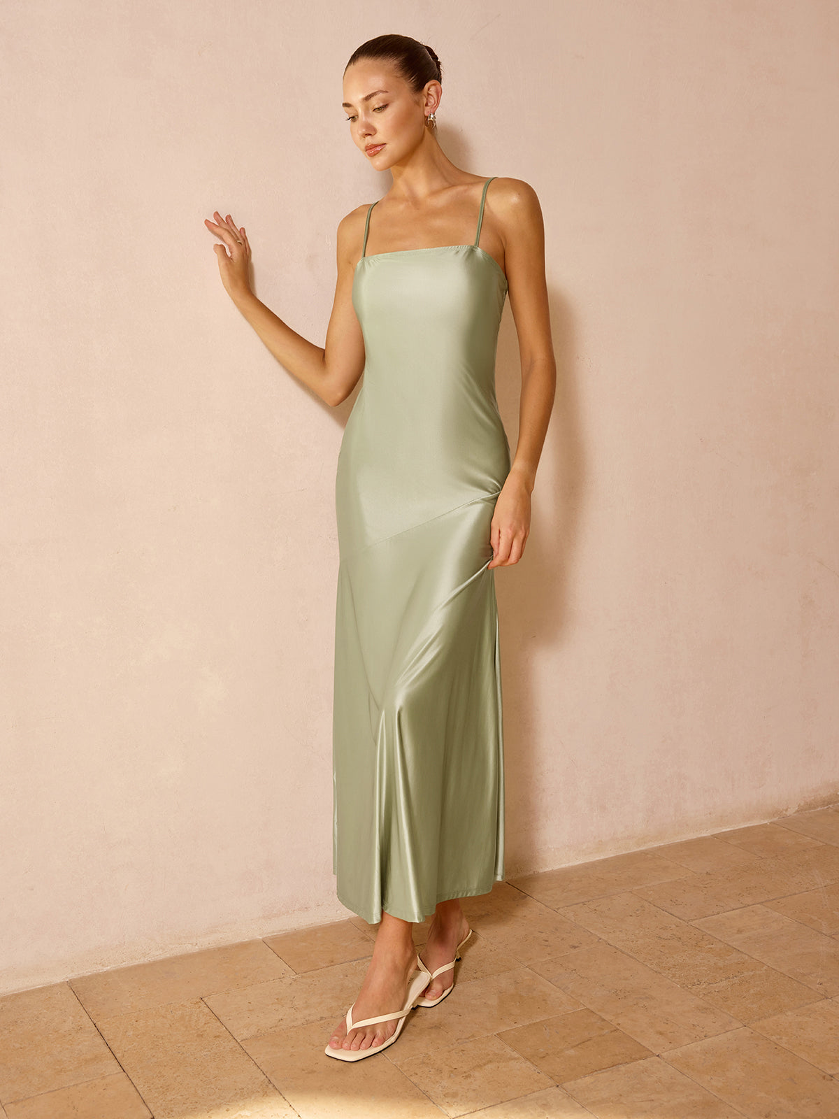 Sheer Capelet & Cami Dress Two-Piece Set for Evening Gatherings
