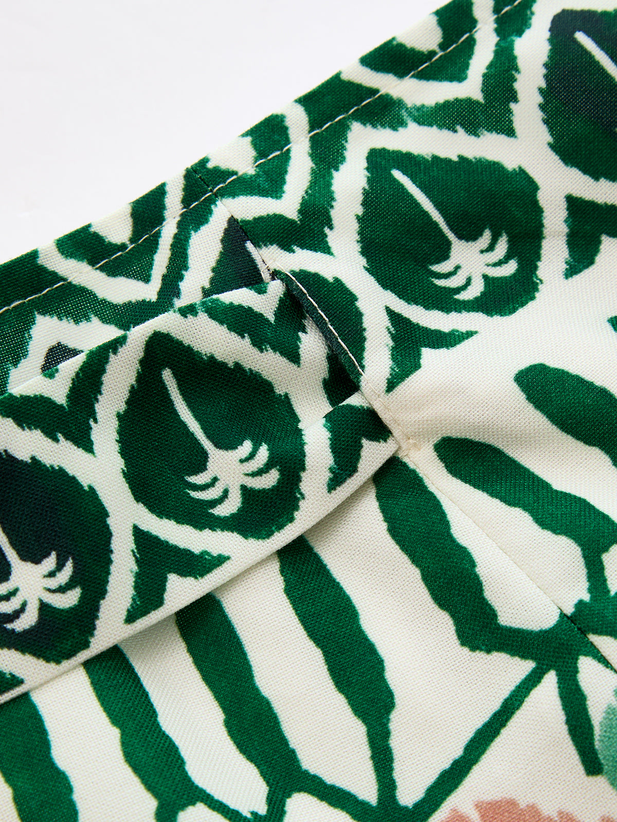 Tribal Print Wrap Tie Mini Skirt - Boho Style Summer Wear