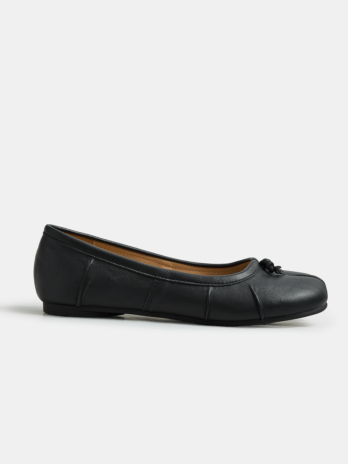 Split-Toe Ballet Flats - Comfortable Stylish Slip-On Design