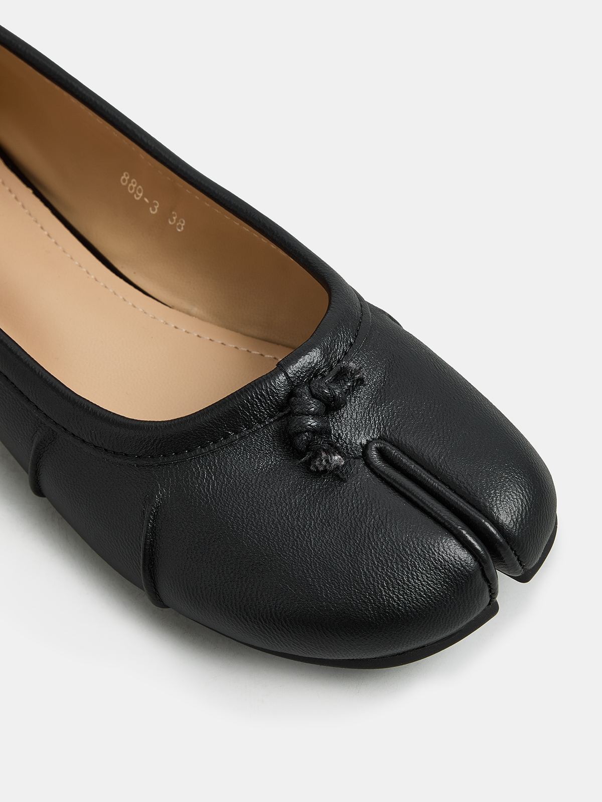 Split-Toe Ballet Flats - Comfortable Stylish Slip-On Design