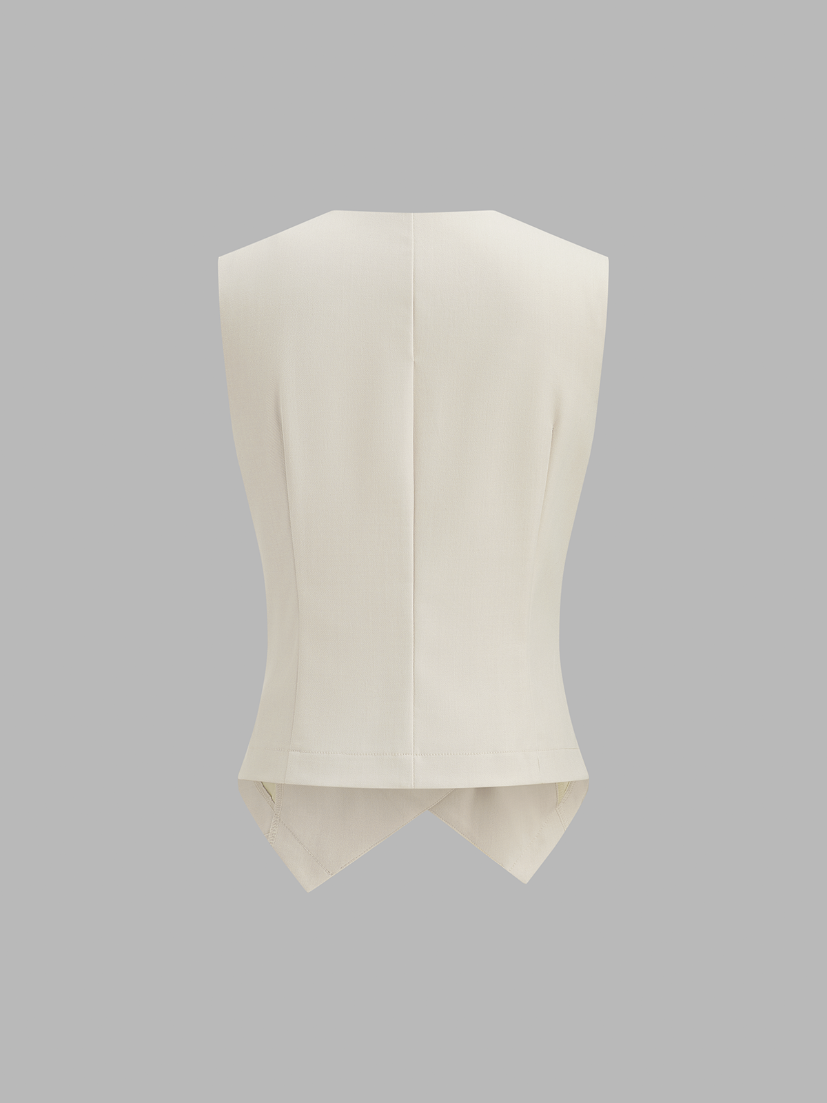 Sleeveless Asymmetrical Vest & Pants Set, Women's Casual Two-Piece Outfit