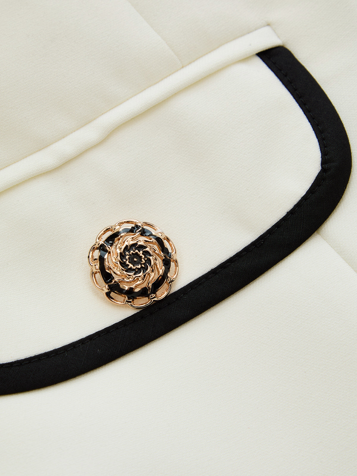 Square Neck Belted Contrast Trim Versatile Layering Vest for Women