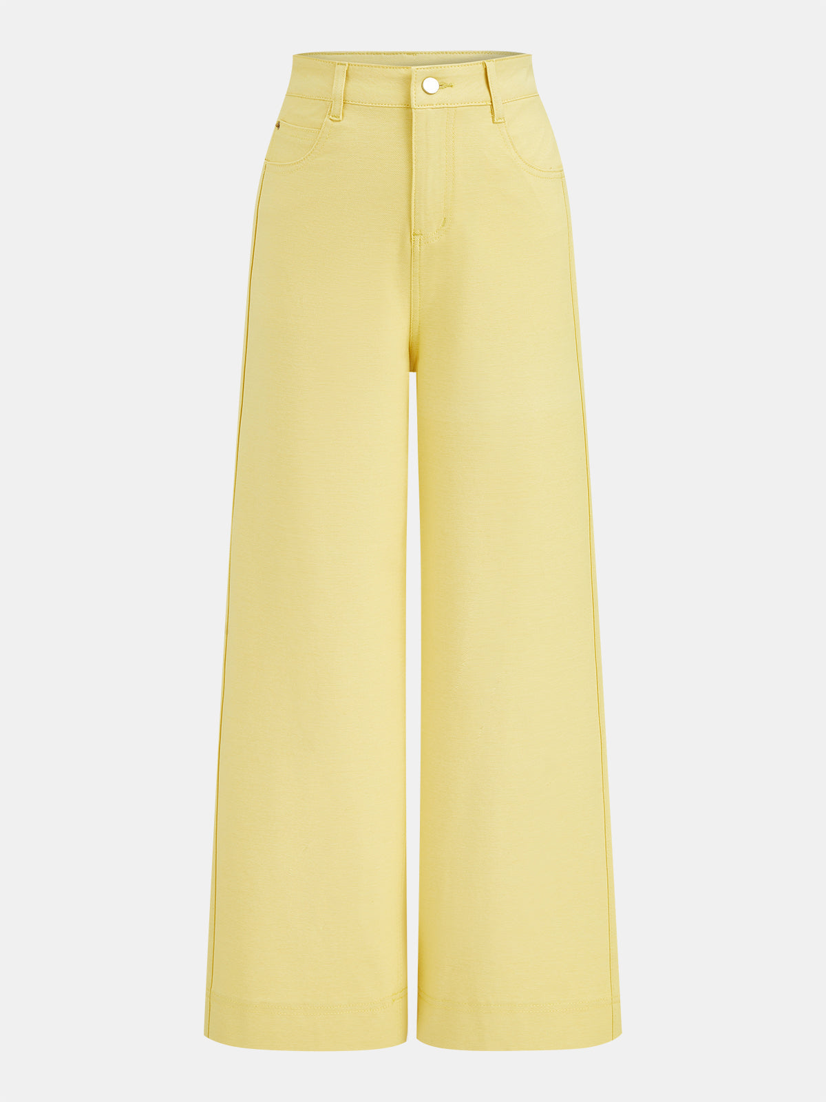 High Waisted Wide Leg Denim Pants Women's Casual Fashion Jeans