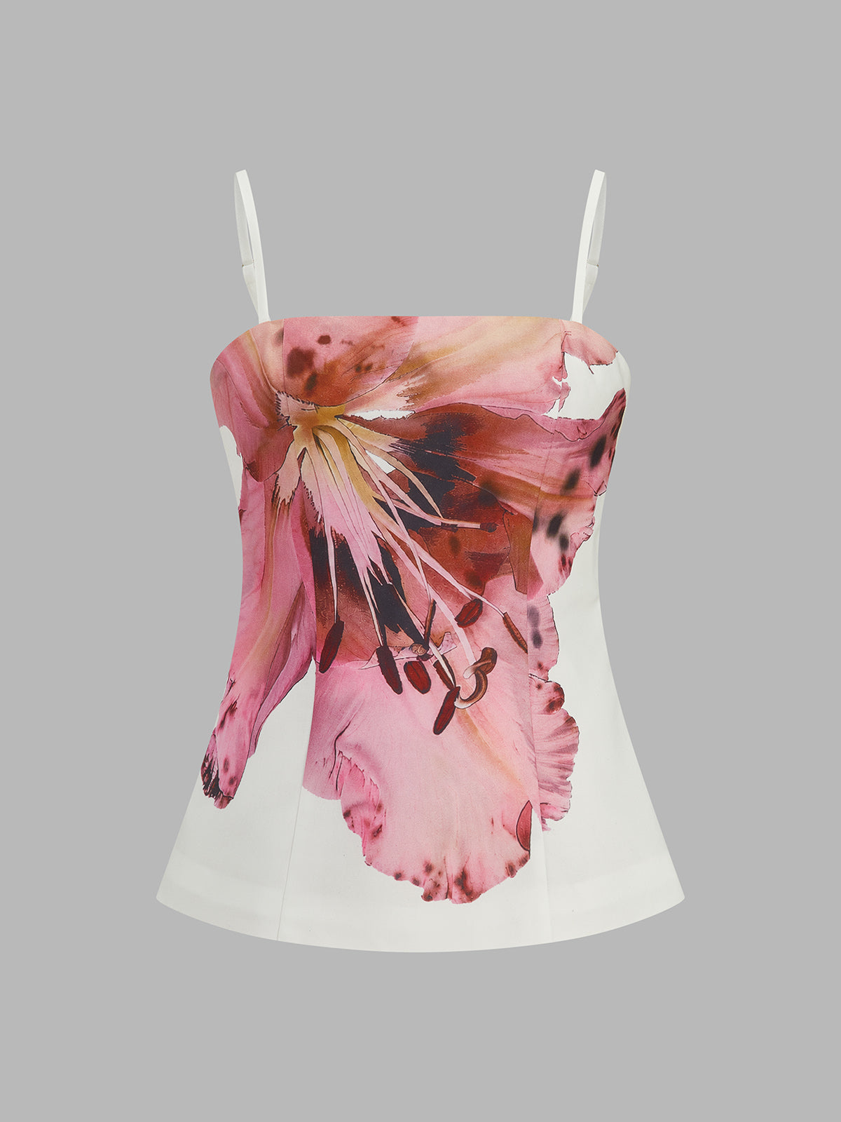 Floral Print Cami Top & Wide Leg Pants Set for Women Summer Casual