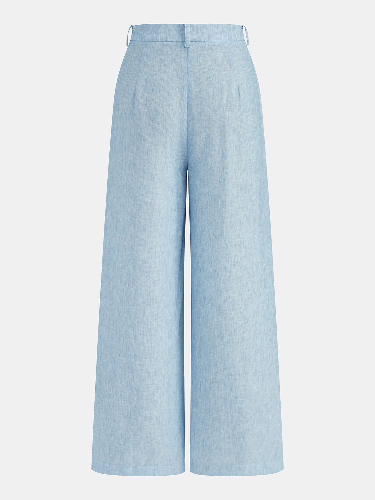 Ring Detail Tie-Waist Top & Pants Set for Women's Formal Attire