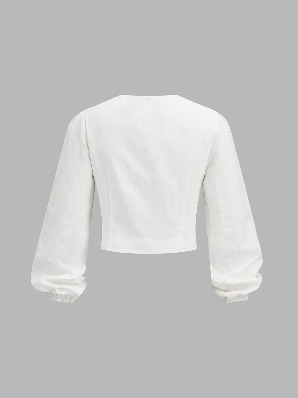 Enhanced Contrast Trim Cotton Linen Two Piece Pants Set for Women