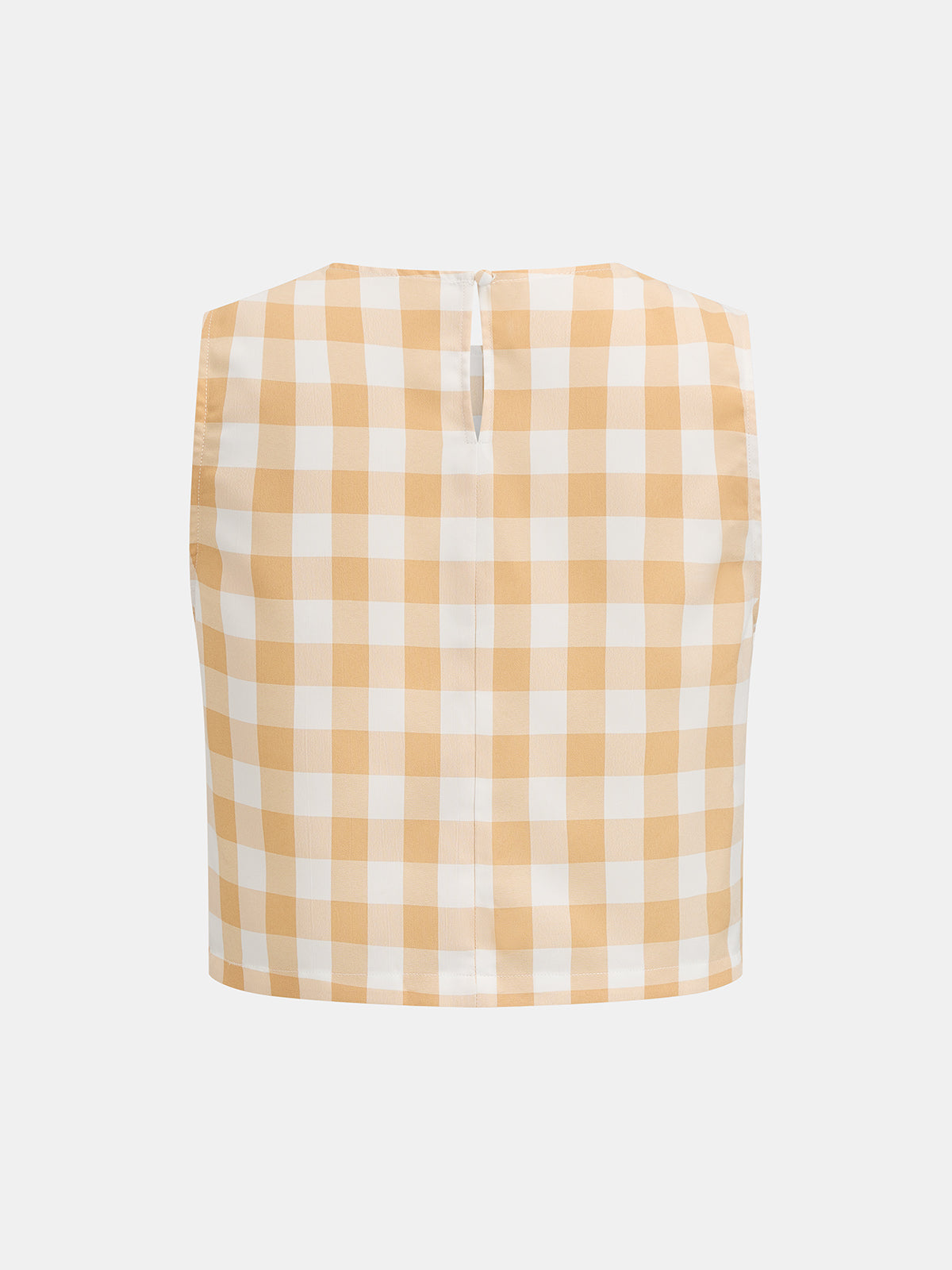 Gingham Two Piece Skirt Set for Women, Trendy Summer Outfit