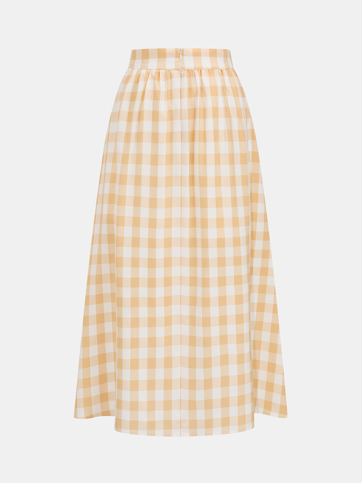 Gingham Two Piece Skirt Set for Women, Trendy Summer Outfit