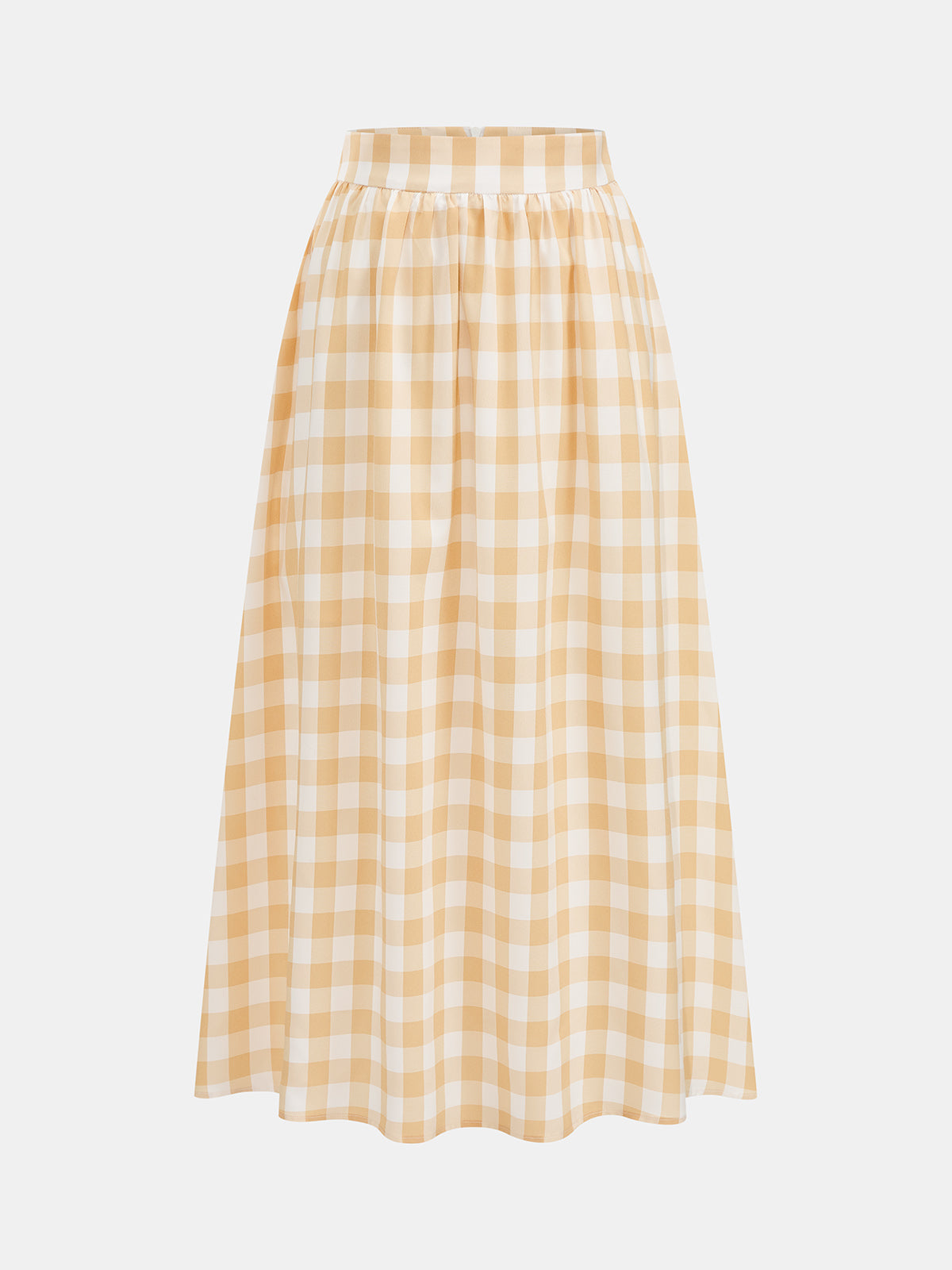 Gingham Two Piece Skirt Set for Women, Trendy Summer Outfit