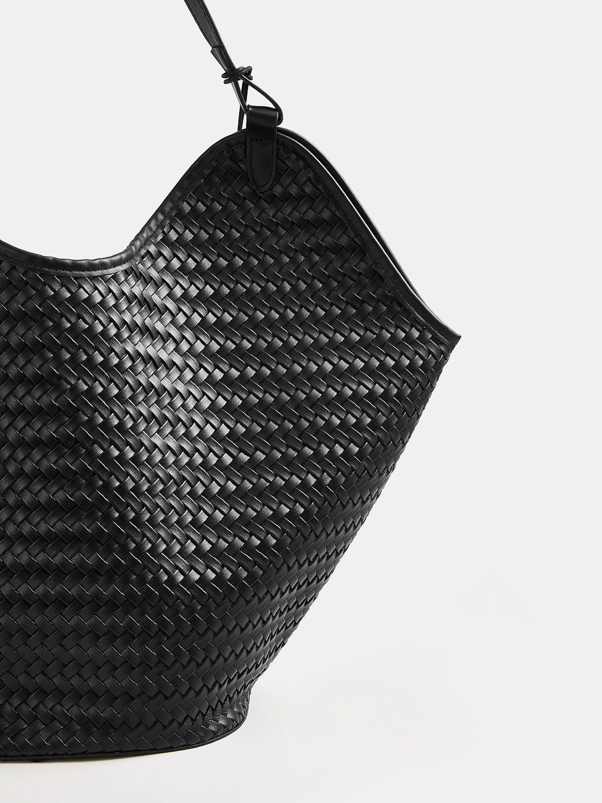 Woven Large Shoulder Tote Bag Handmade Stylish Versatile
